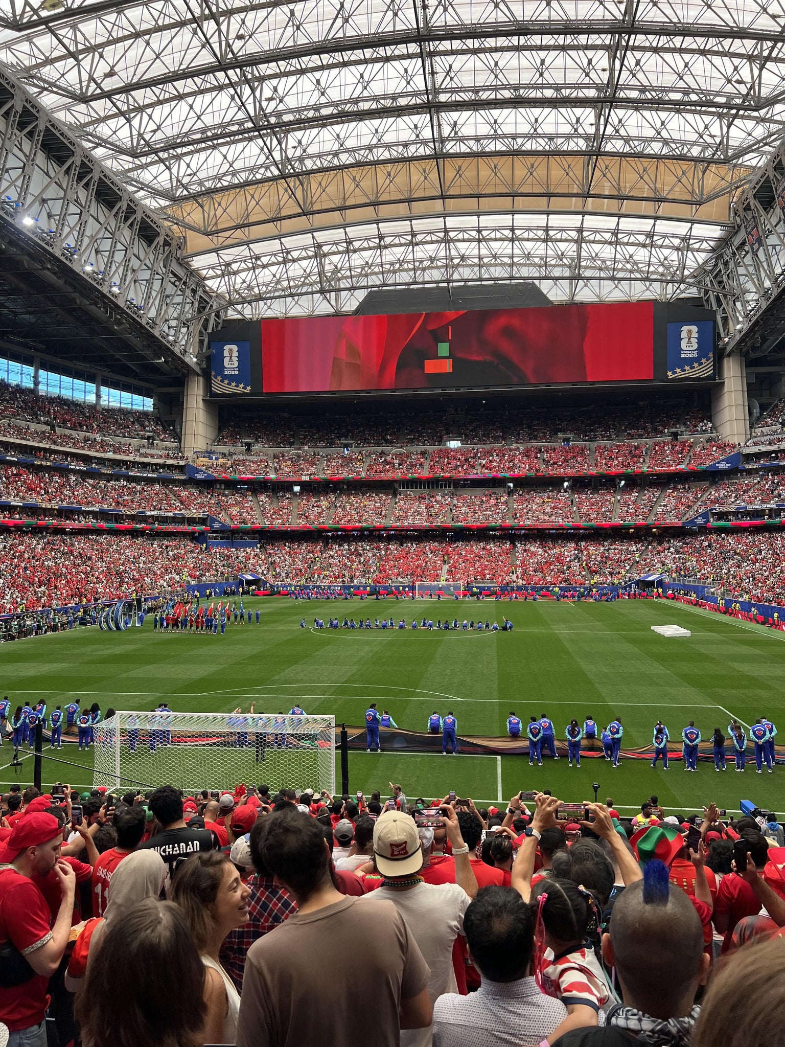Real Fan View taken from Section 136 at Reliant Stadium by Xavier R