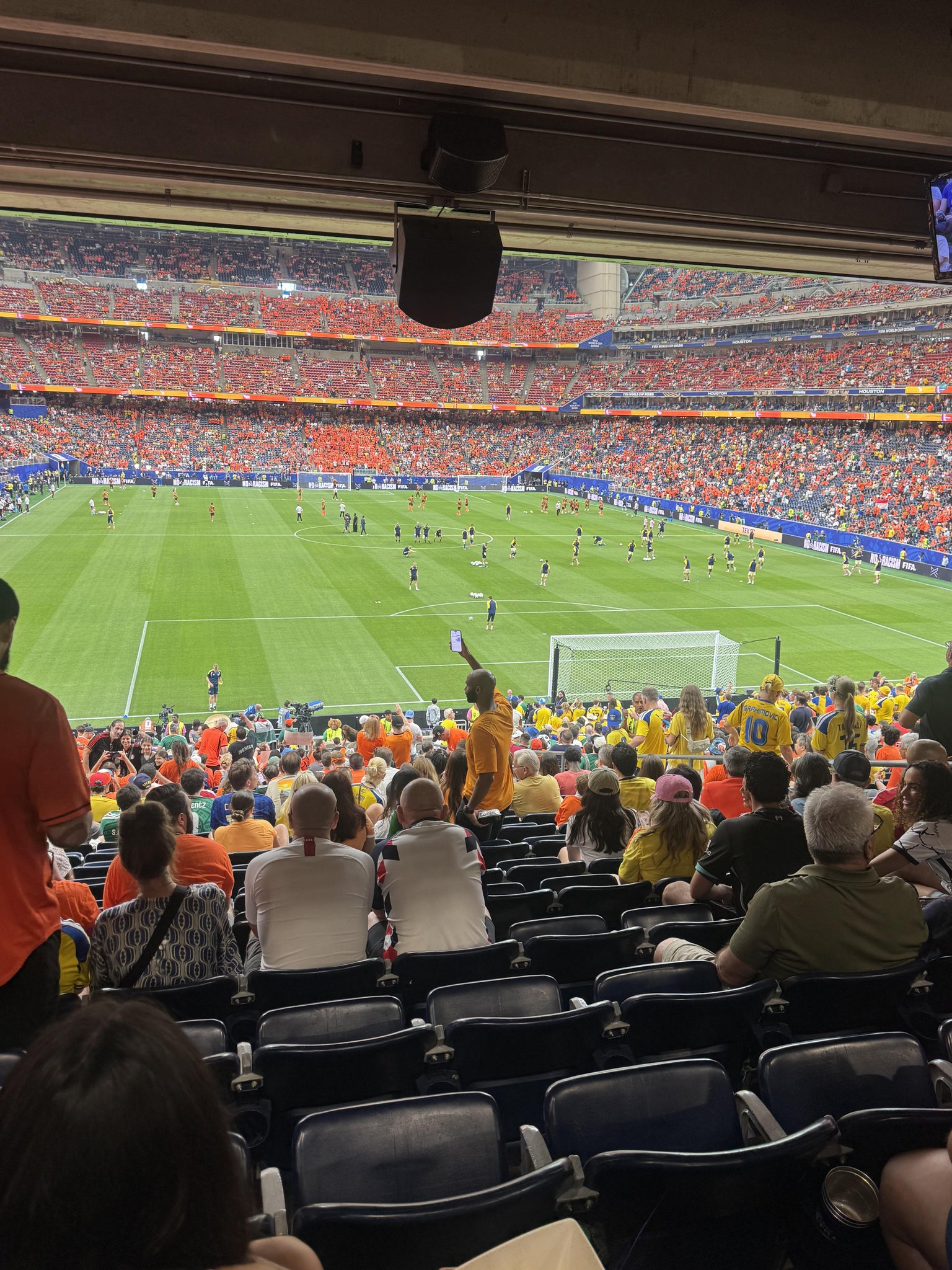 Real Fan View taken from Section 138 at Reliant Stadium by Franklin S