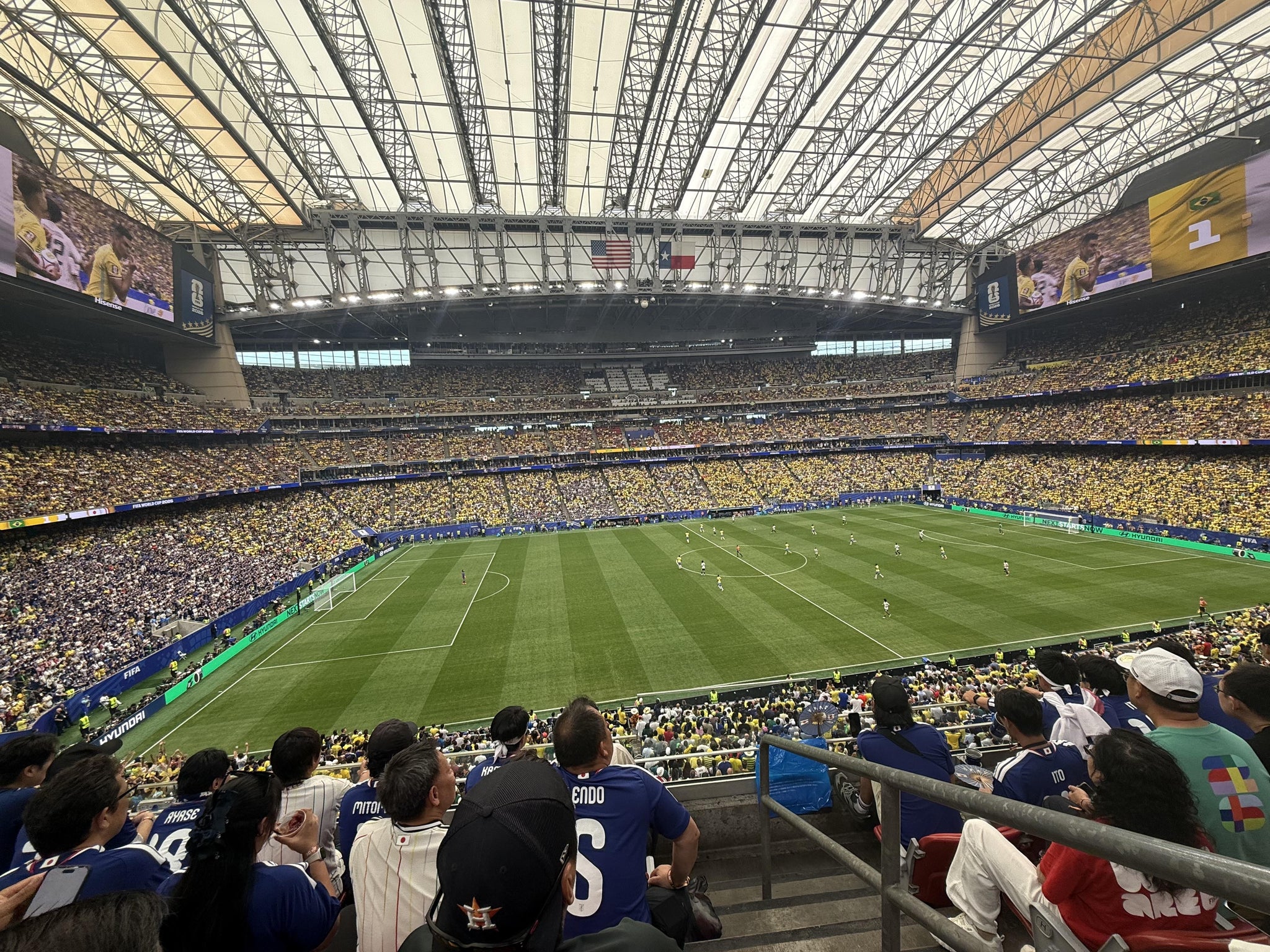 Real Fan View taken from Section 340 at Reliant Stadium by Jayson G