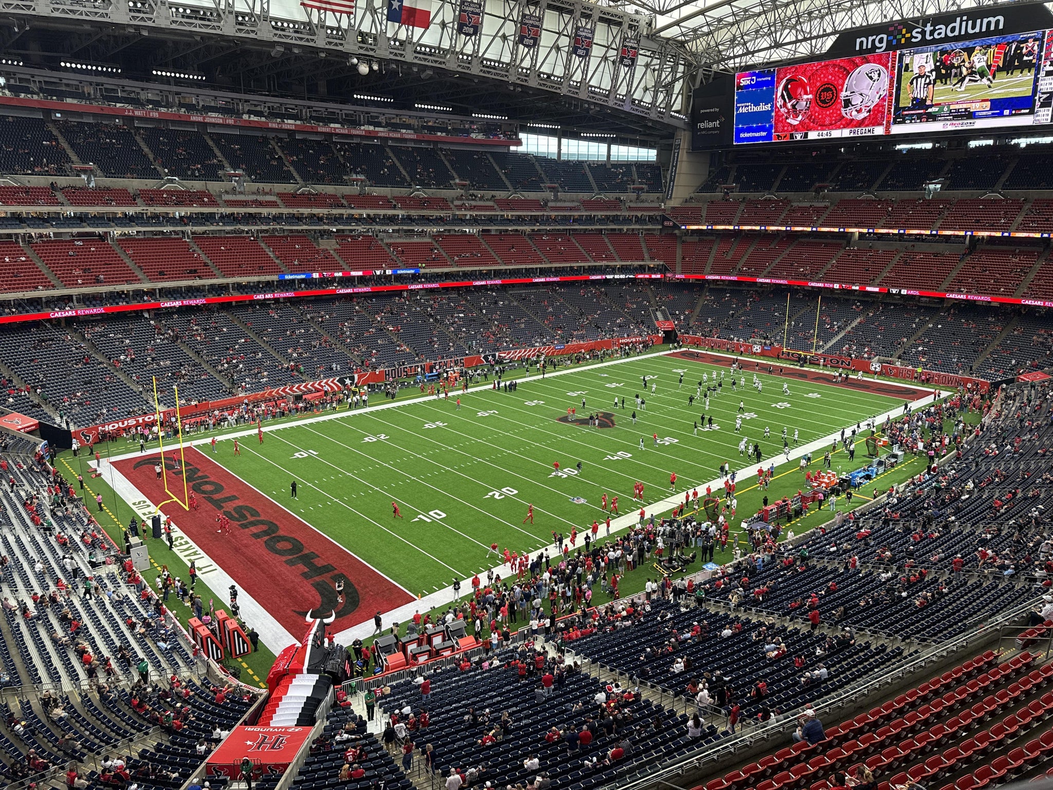 Real Fan View taken from Section 514 at Reliant Stadium by Anonymous User