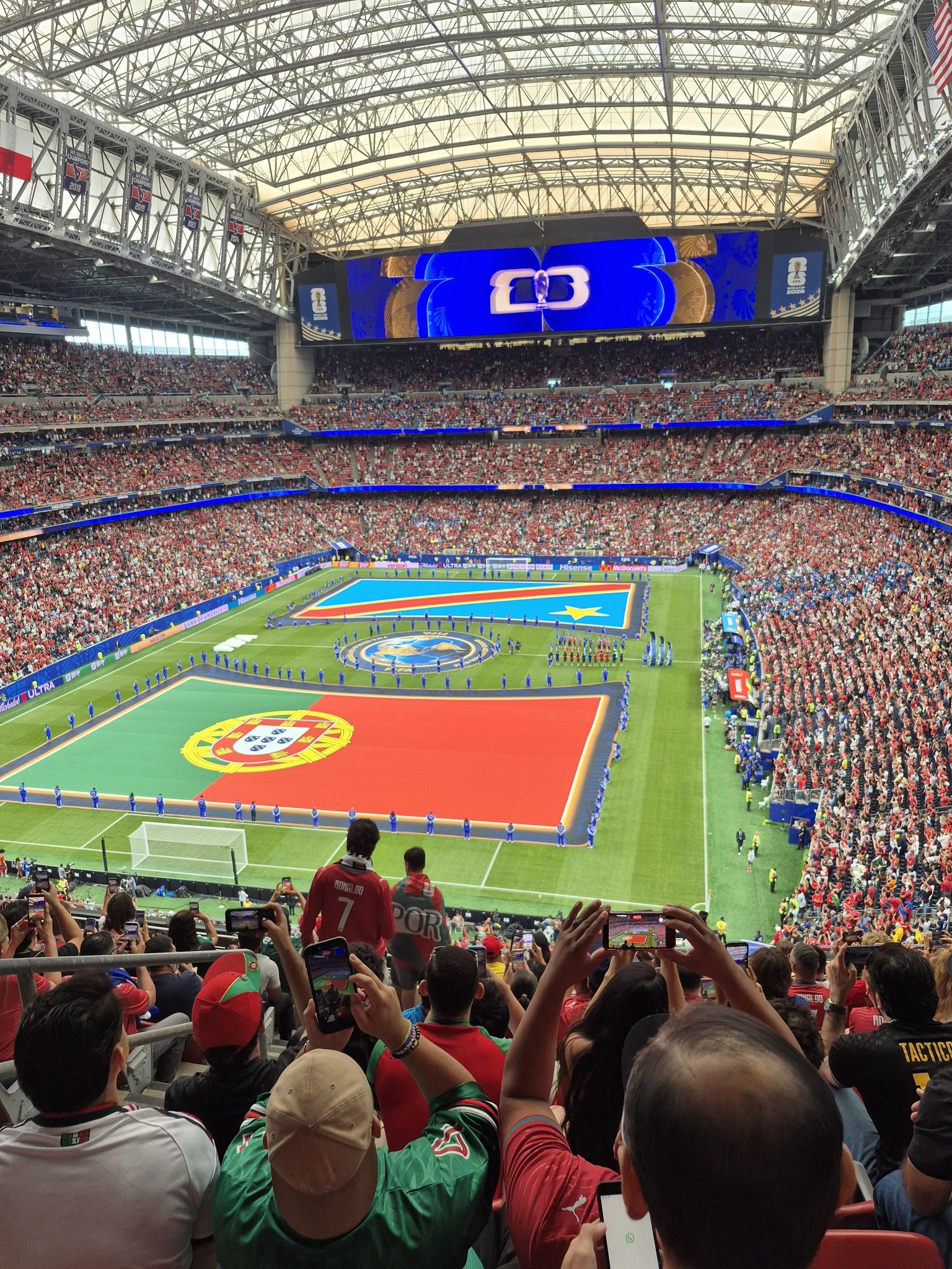Real Fan View taken from Section 518 at Reliant Stadium by Alina S