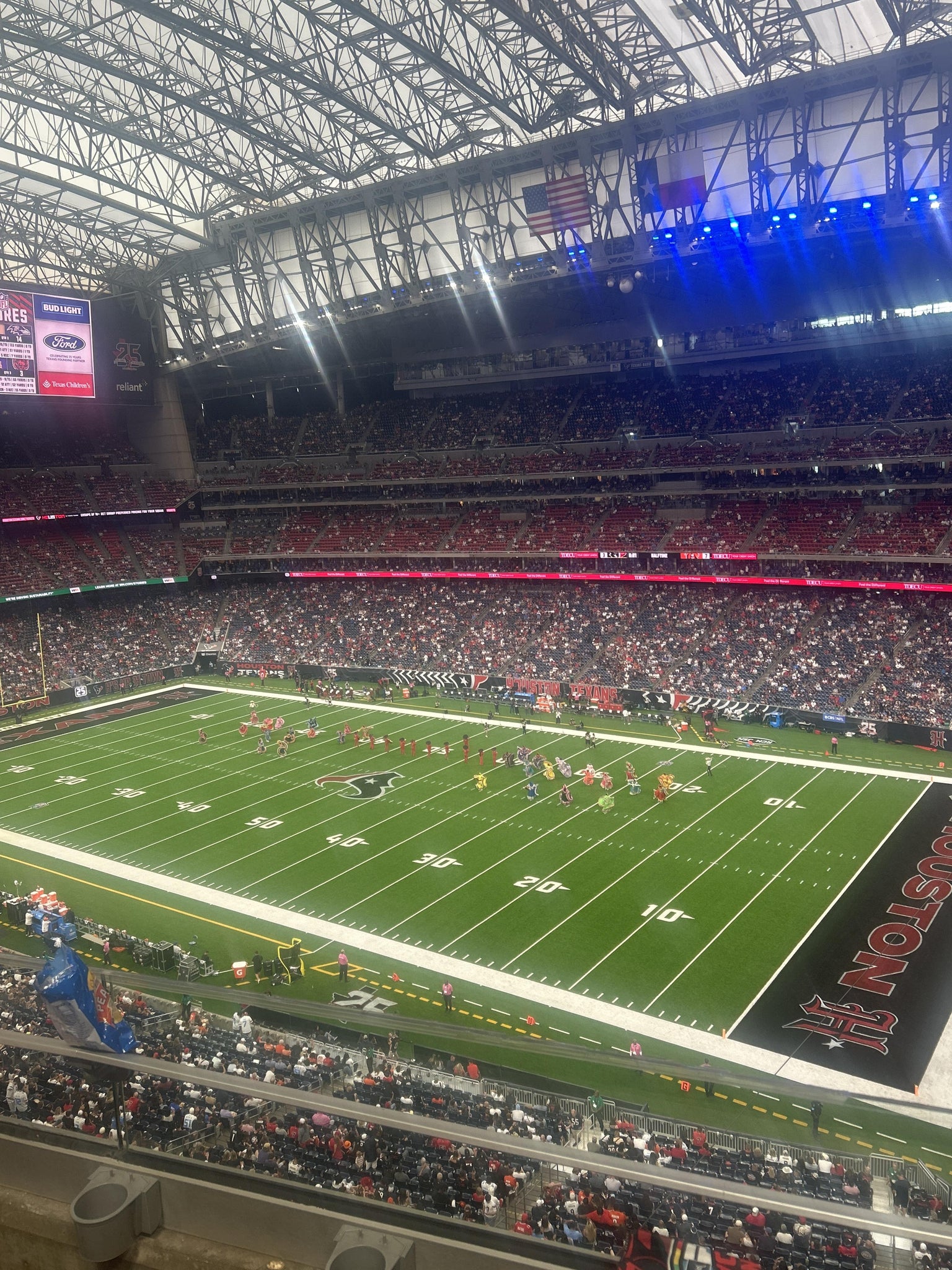 Real Fan View taken from Section 529 at Reliant Stadium by Anonymous User