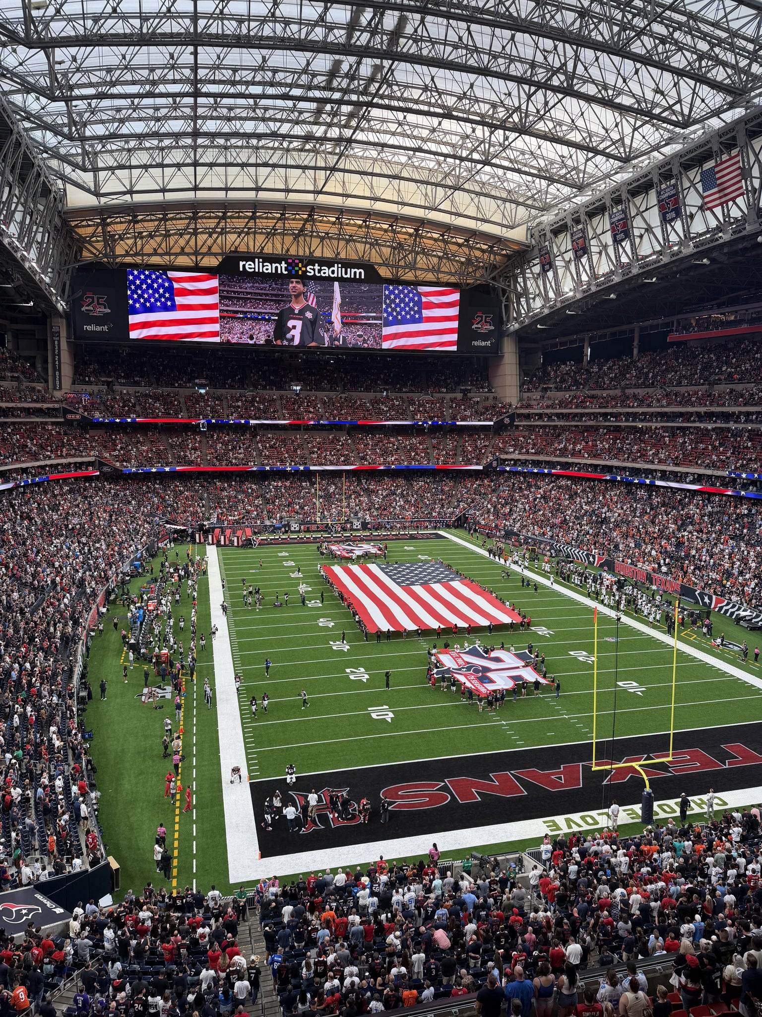 Real Fan View taken from Section 549 at Reliant Stadium by Tina P