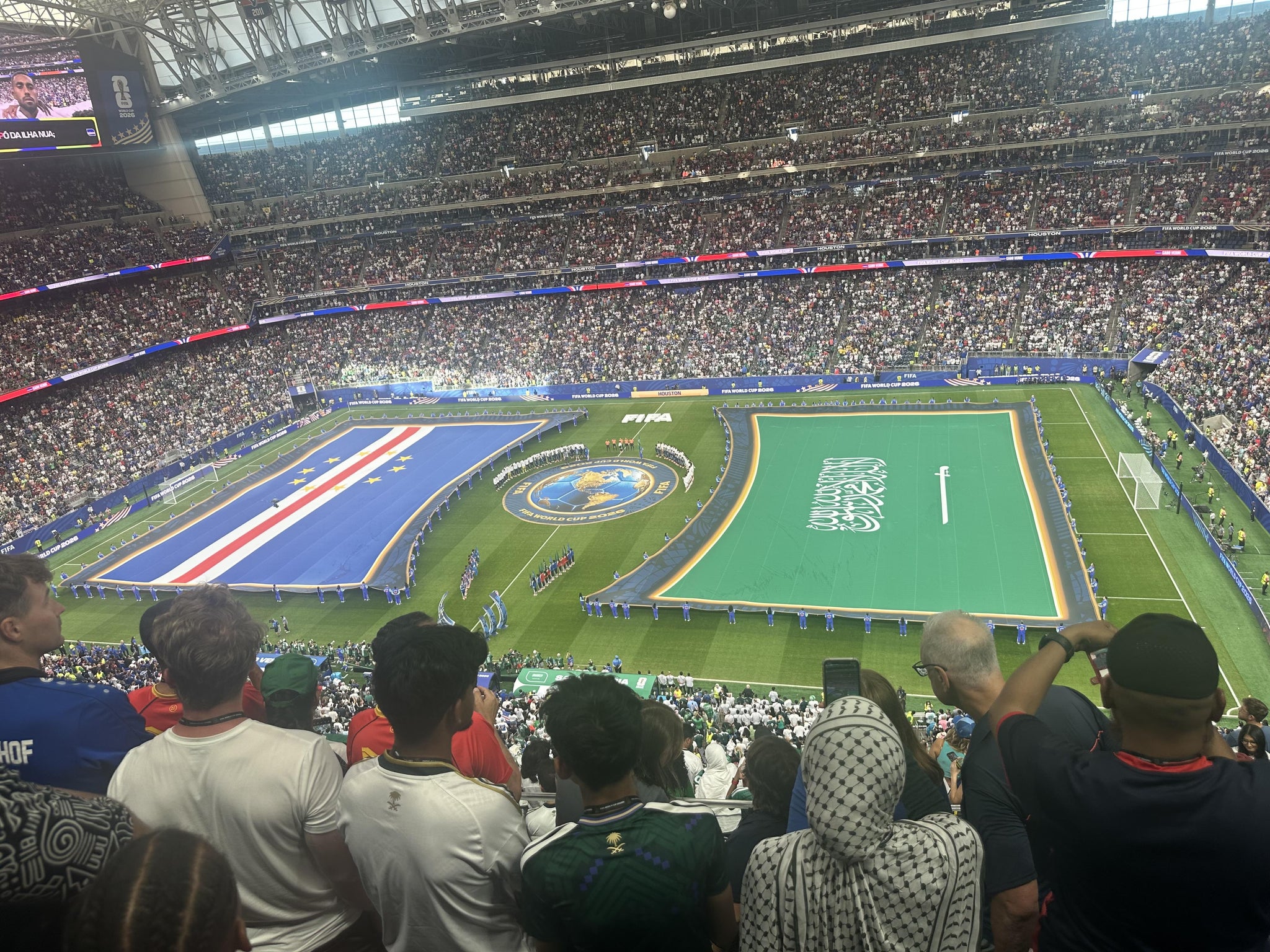 Real Fan View taken from Section 606 at Reliant Stadium by Anitta T