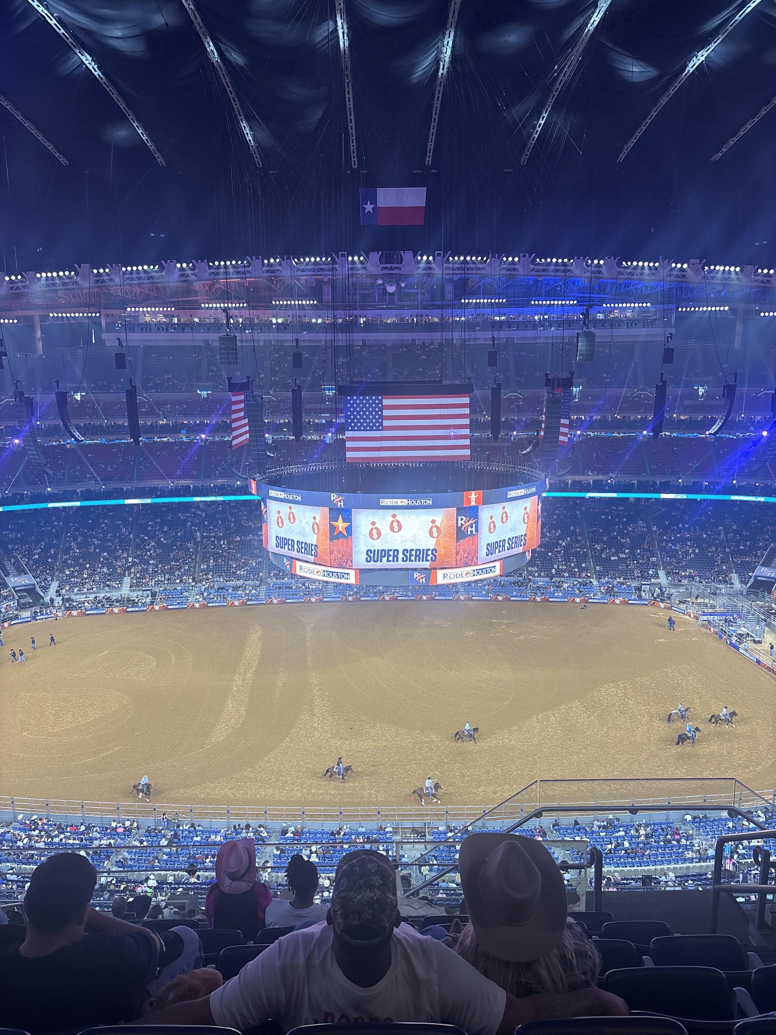 Real Fan View taken from Section 609 at Reliant Stadium by Natalie A