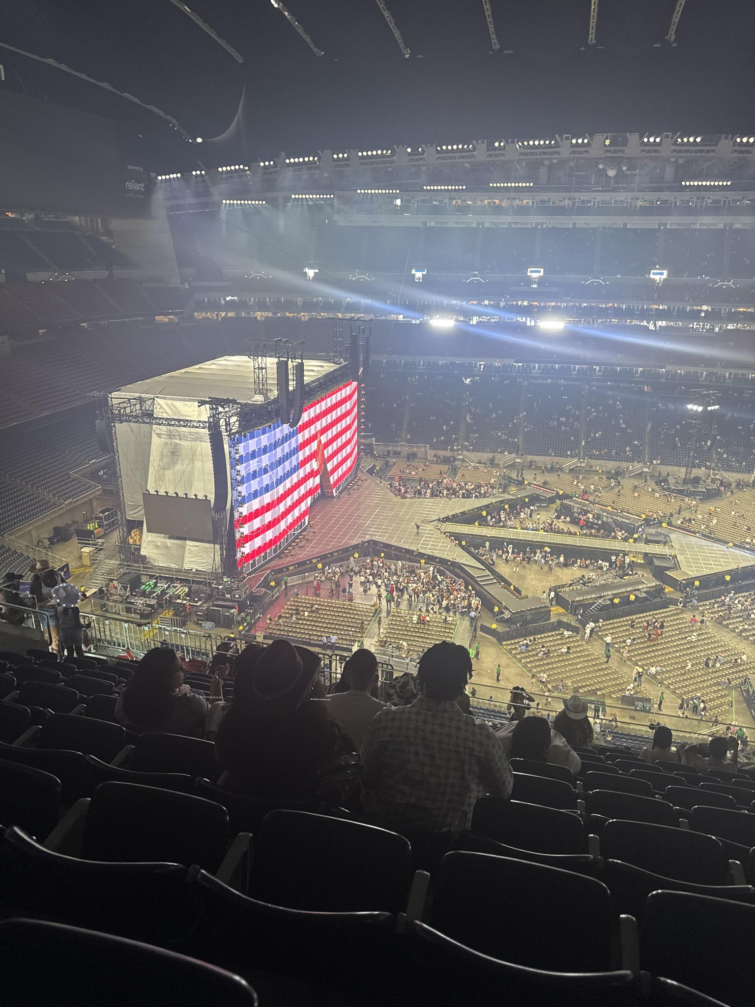 Real Fan View taken from Section 609 at Reliant Stadium by Braydan S