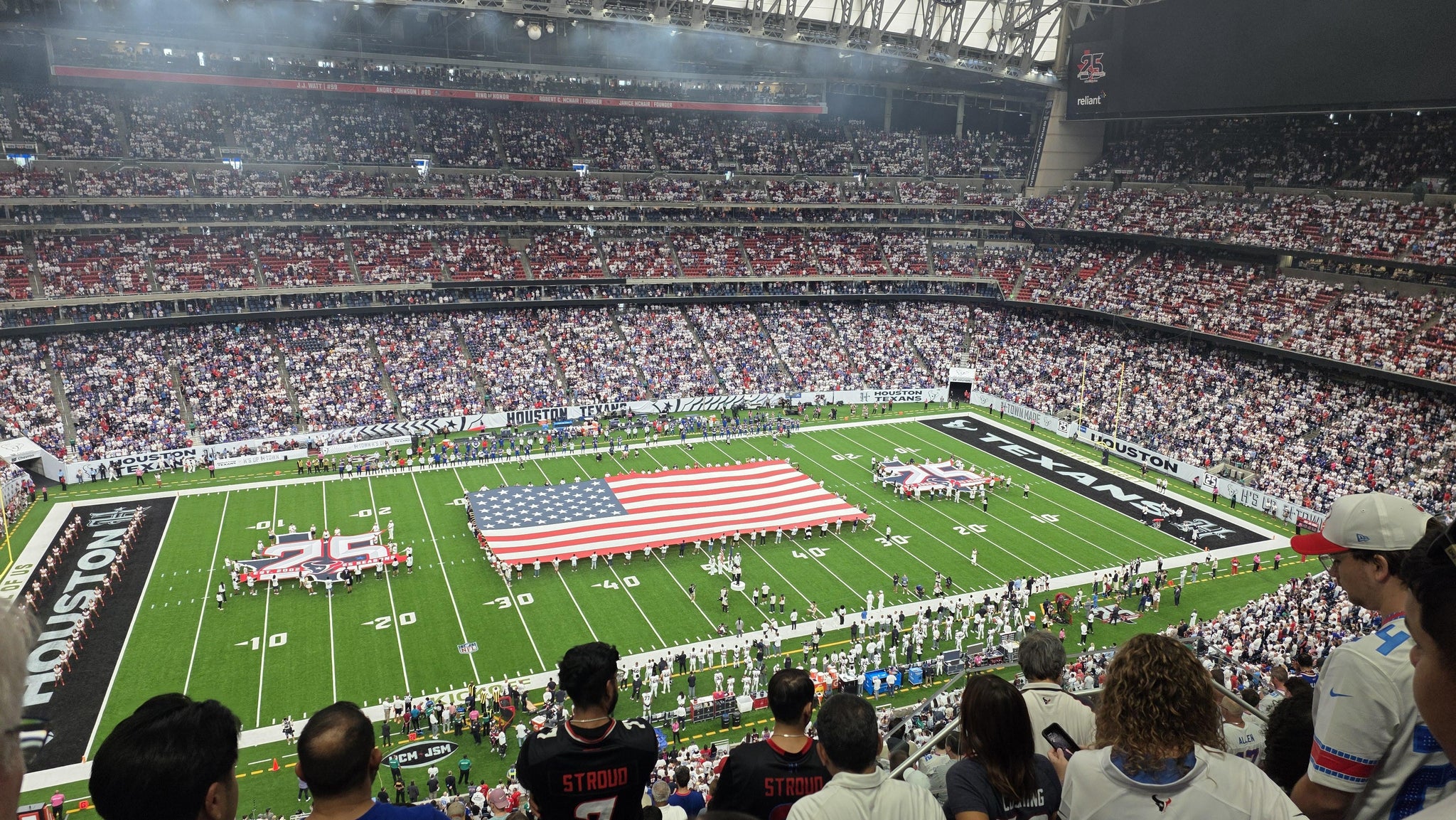 Real Fan View taken from Section 611 at Reliant Stadium by Adrienne S