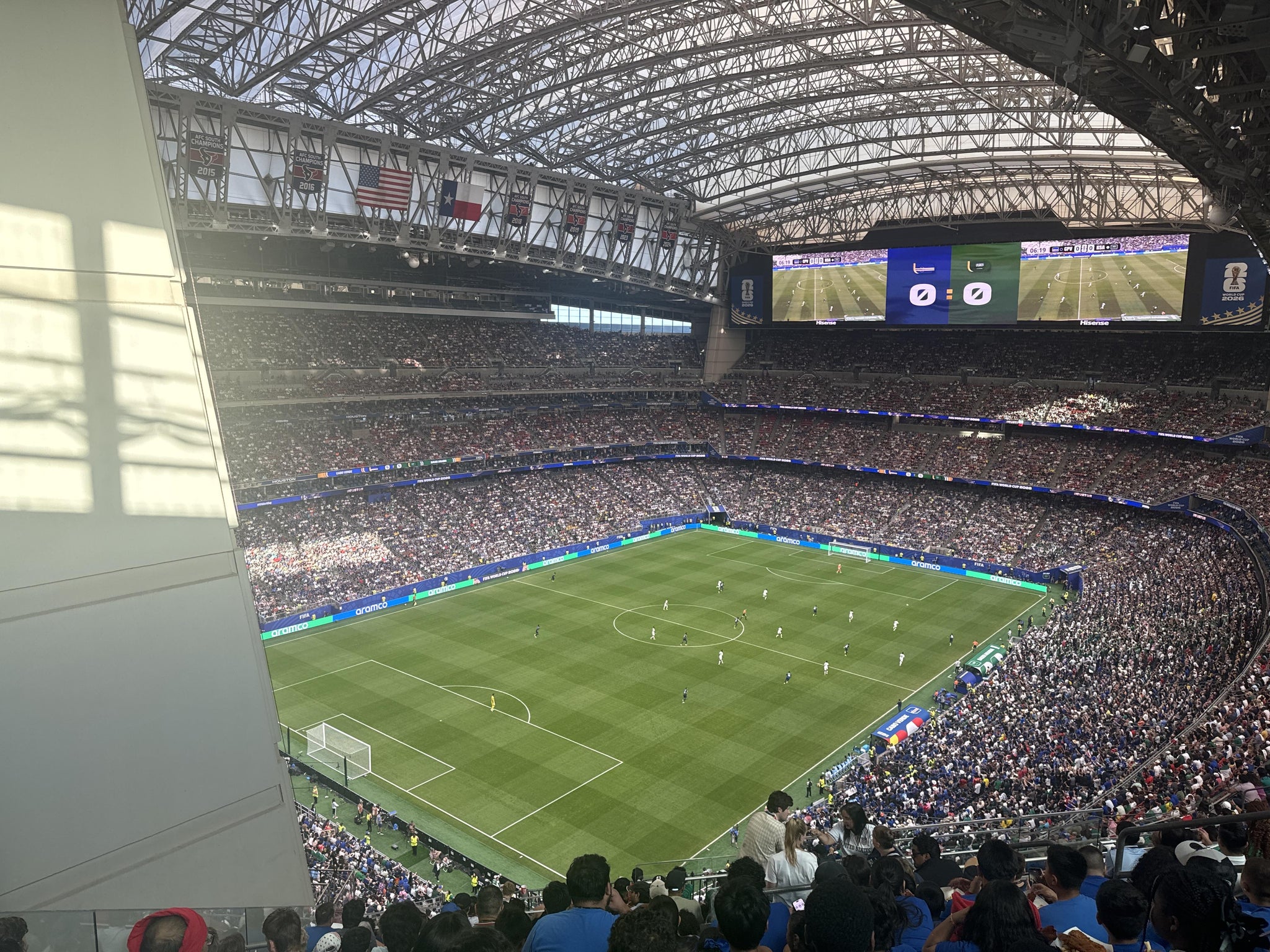 Real Fan View taken from Section 616 at Reliant Stadium by Anonymous User