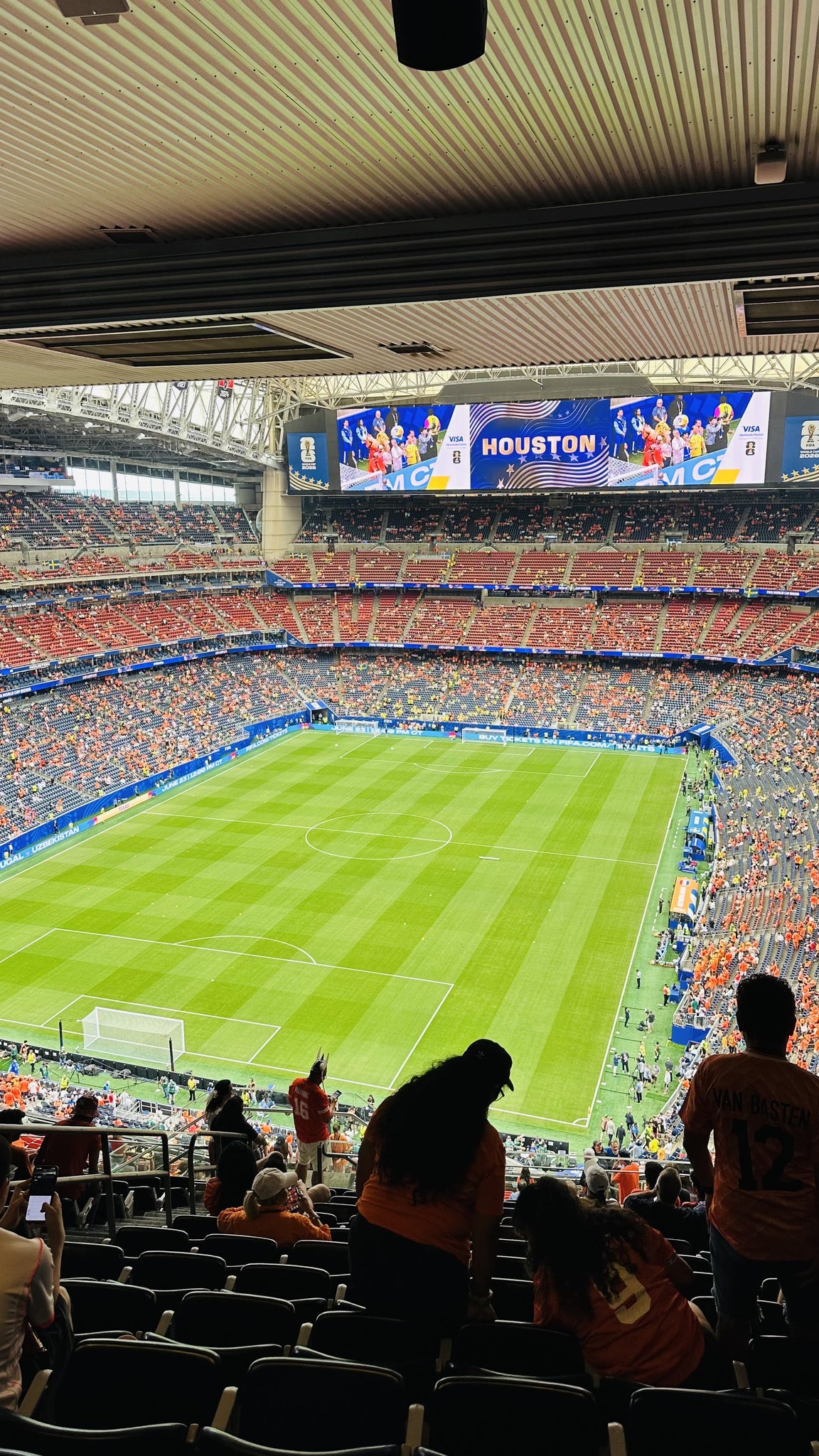 Real Fan View taken from Section 618 at Reliant Stadium by Namit A