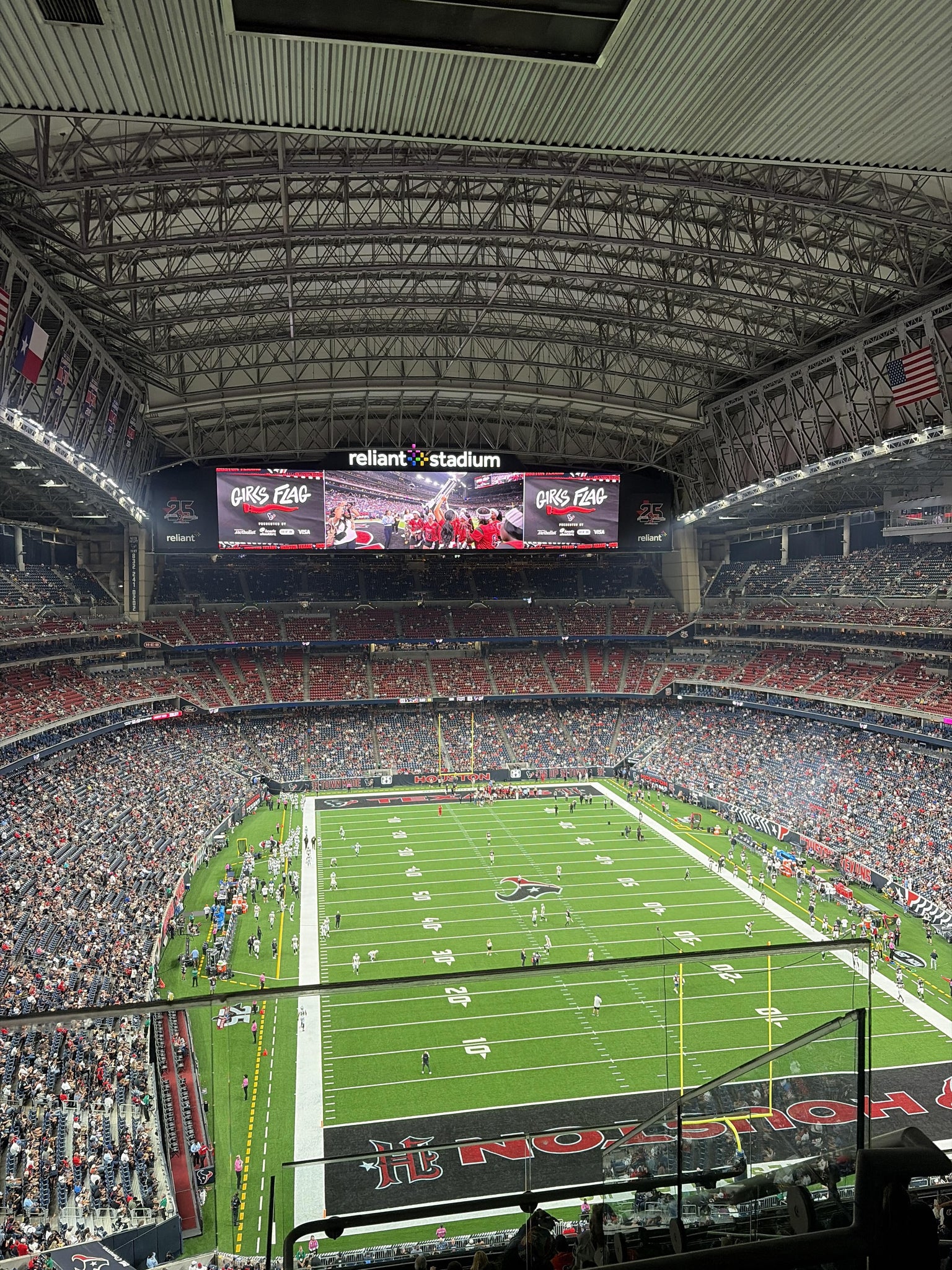 Real Fan View taken from Section 623 at Reliant Stadium by Steven D