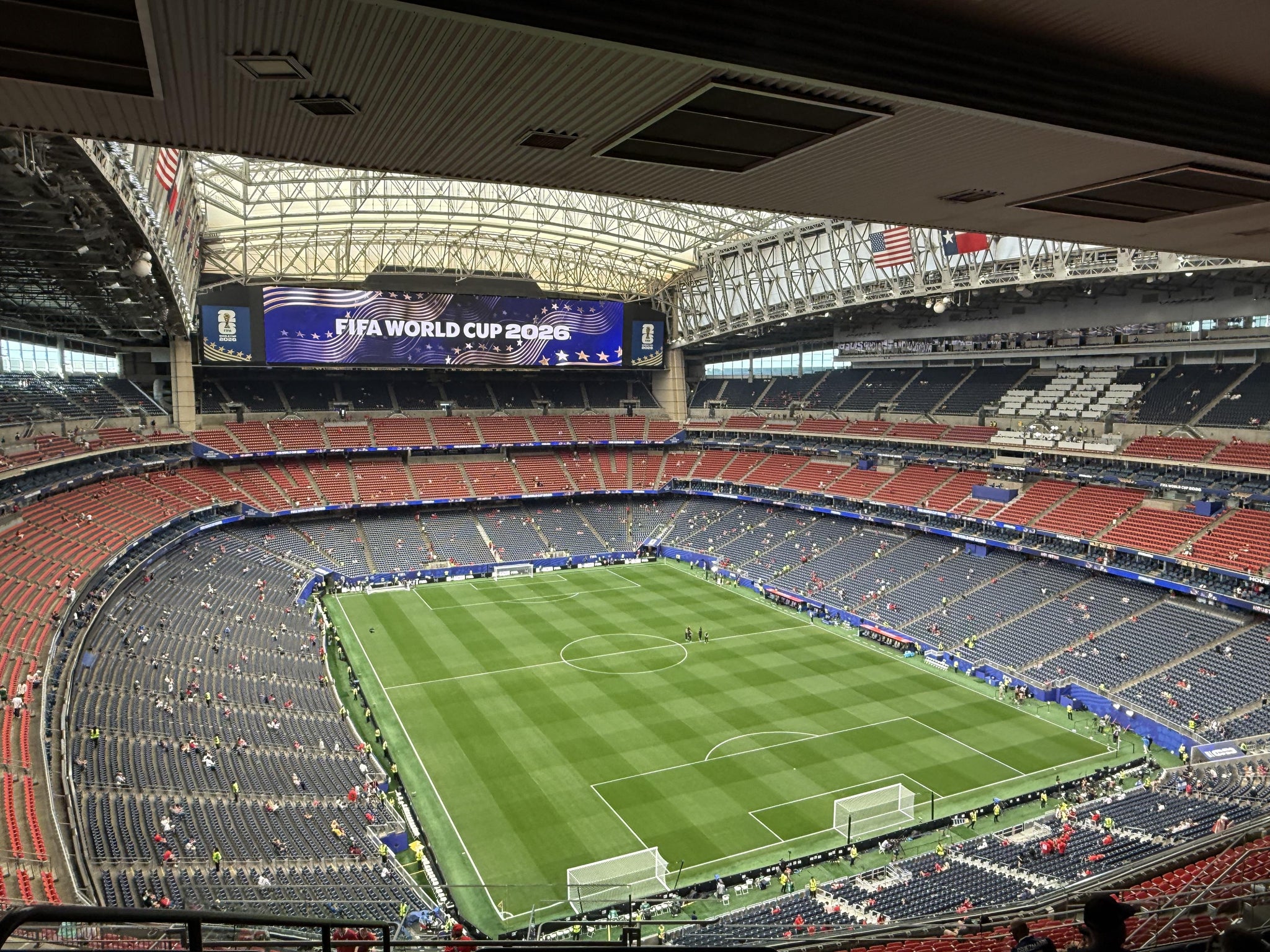 Real Fan View taken from Section 625 at Reliant Stadium by Enrique G