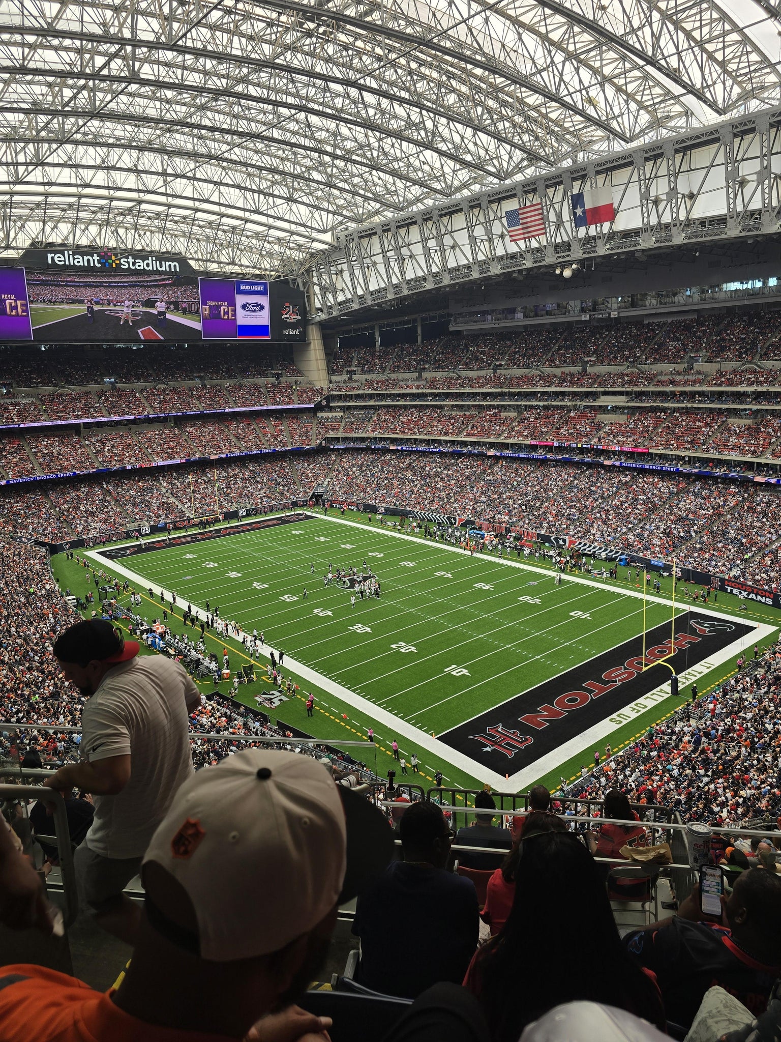 Real Fan View taken from Section 627 at Reliant Stadium by Chantel G