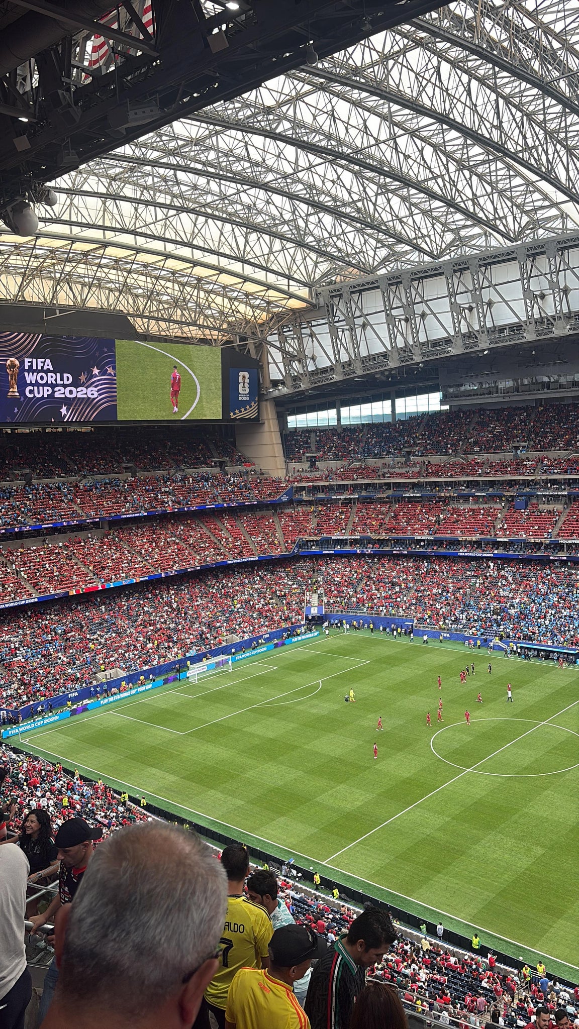 Real Fan View taken from Section 631 at Reliant Stadium by Griselda B