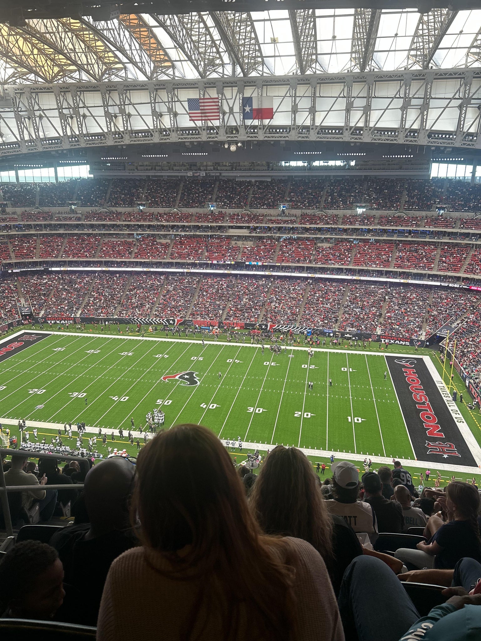 Real Fan View taken from Section 632 at Reliant Stadium by Alexcia S