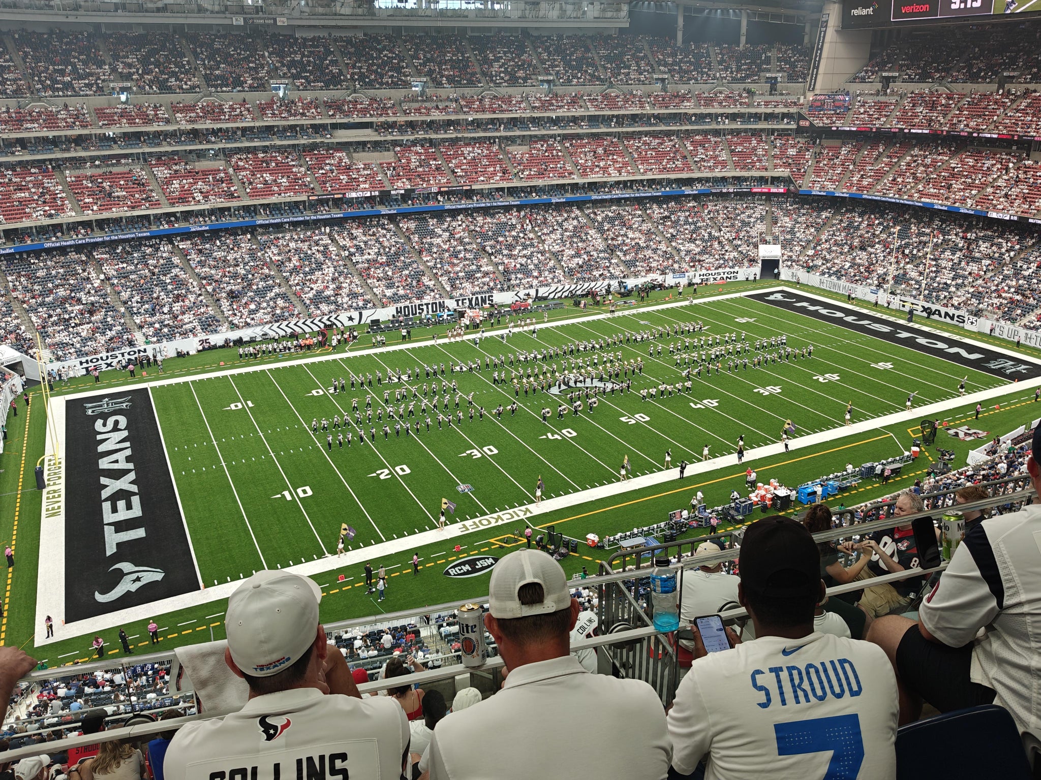 Real Fan View taken from Section 638 at Reliant Stadium by Ivan R