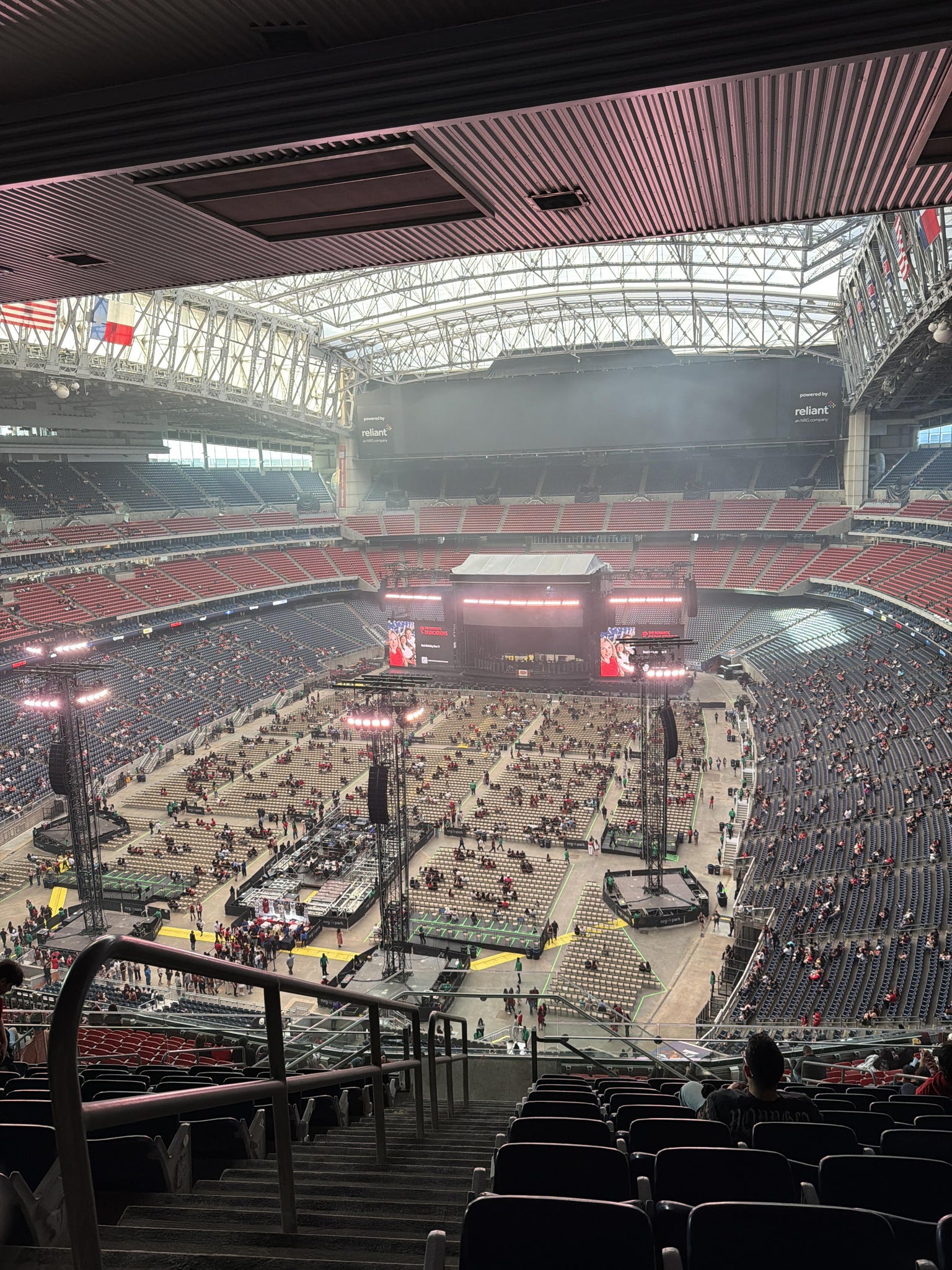 Real Fan View taken from Section 644 at Reliant Stadium by Rudie L