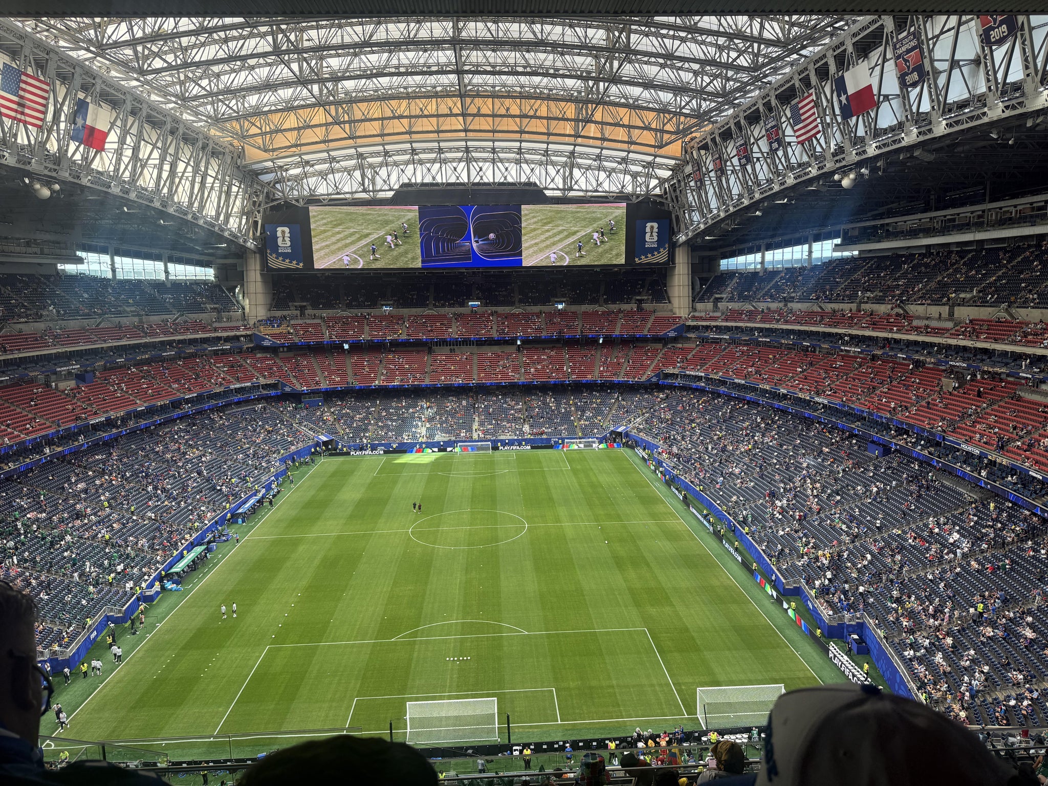 Real Fan View taken from Section 647 at Reliant Stadium by Jeffrey C