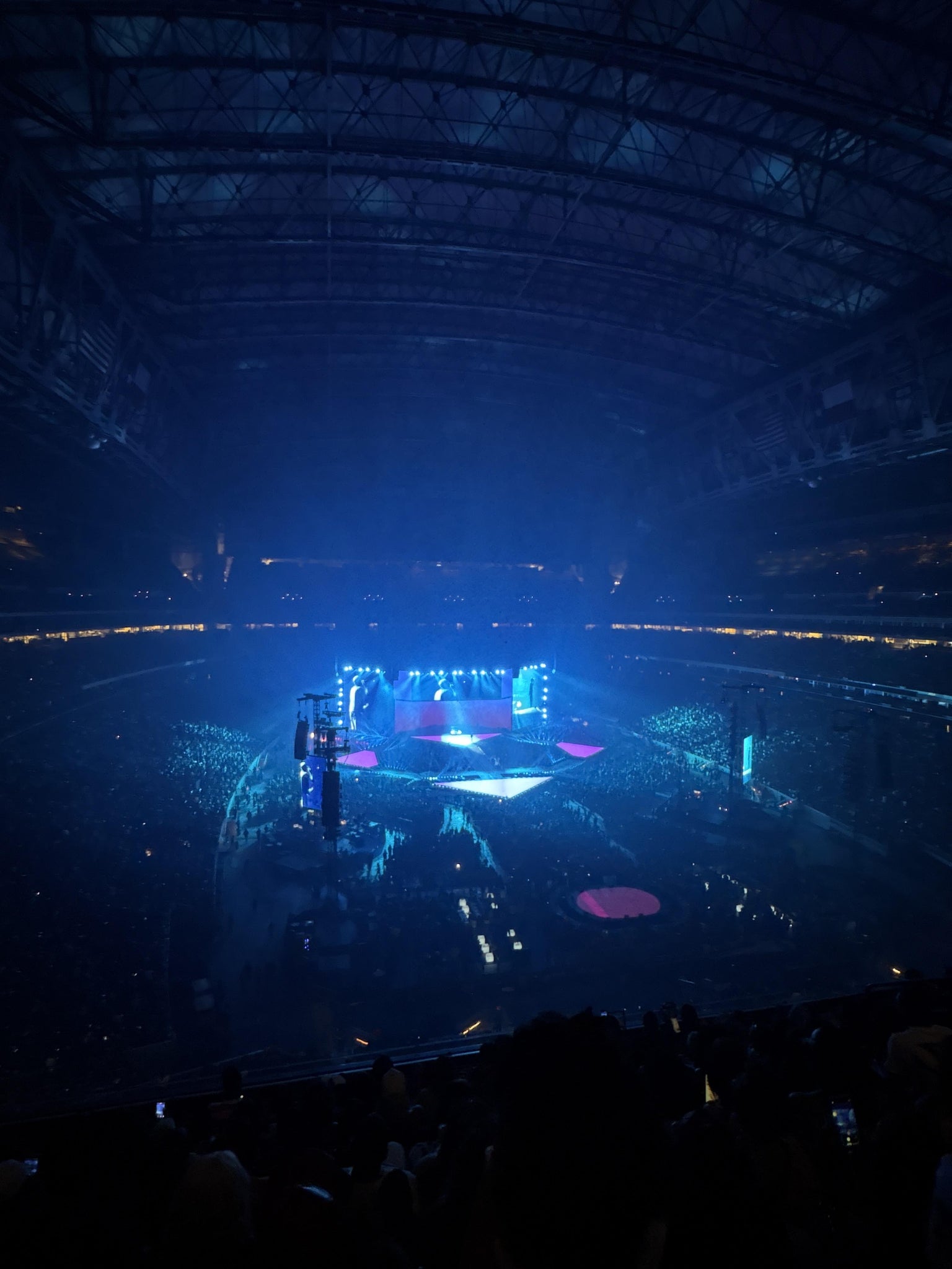 Vue réelle des fans prise de la Section 648 au site Reliant Stadium par Sayjah D