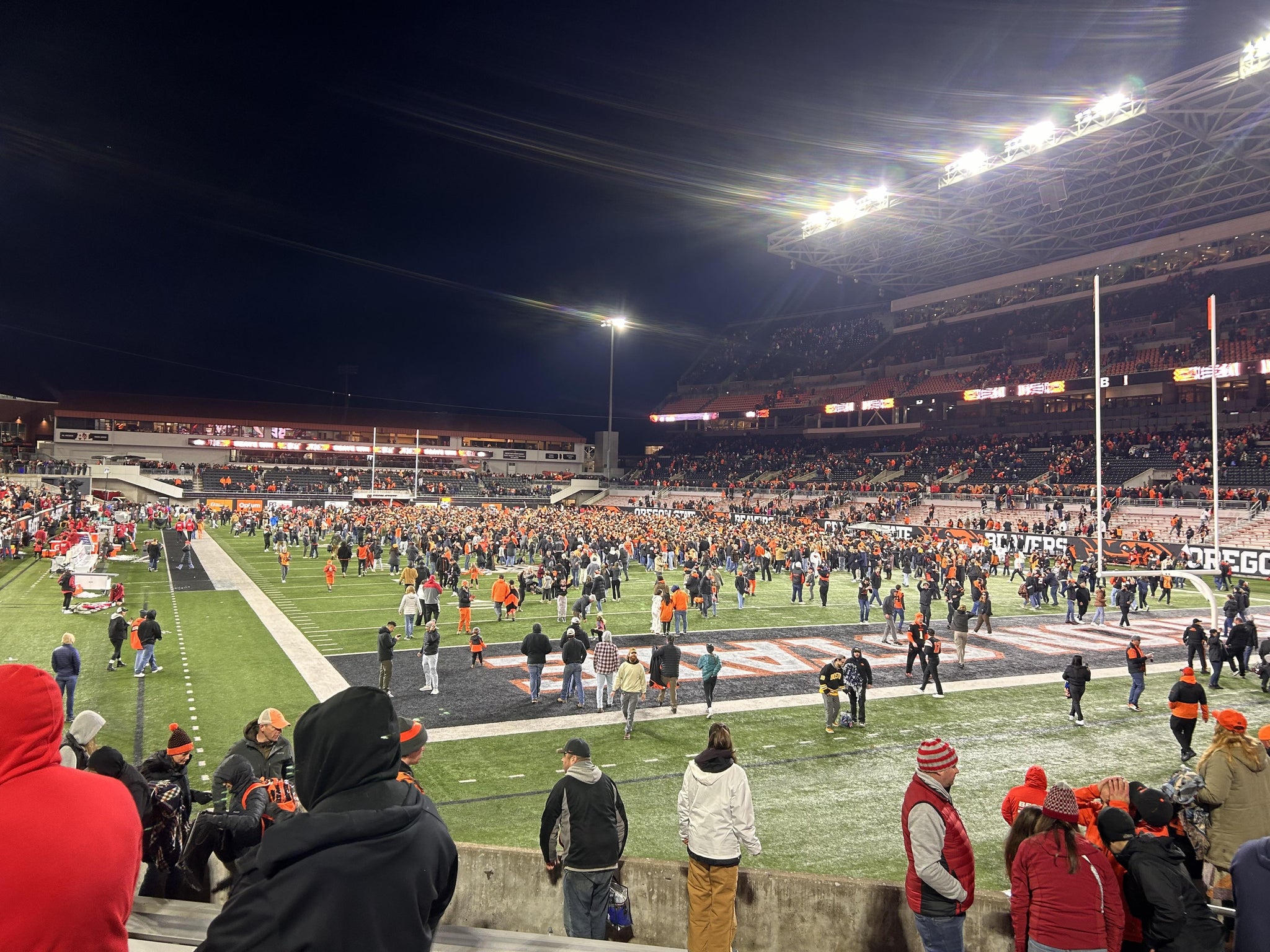 Real Fan View taken from Section 126 at Reser Stadium by Tiffani J