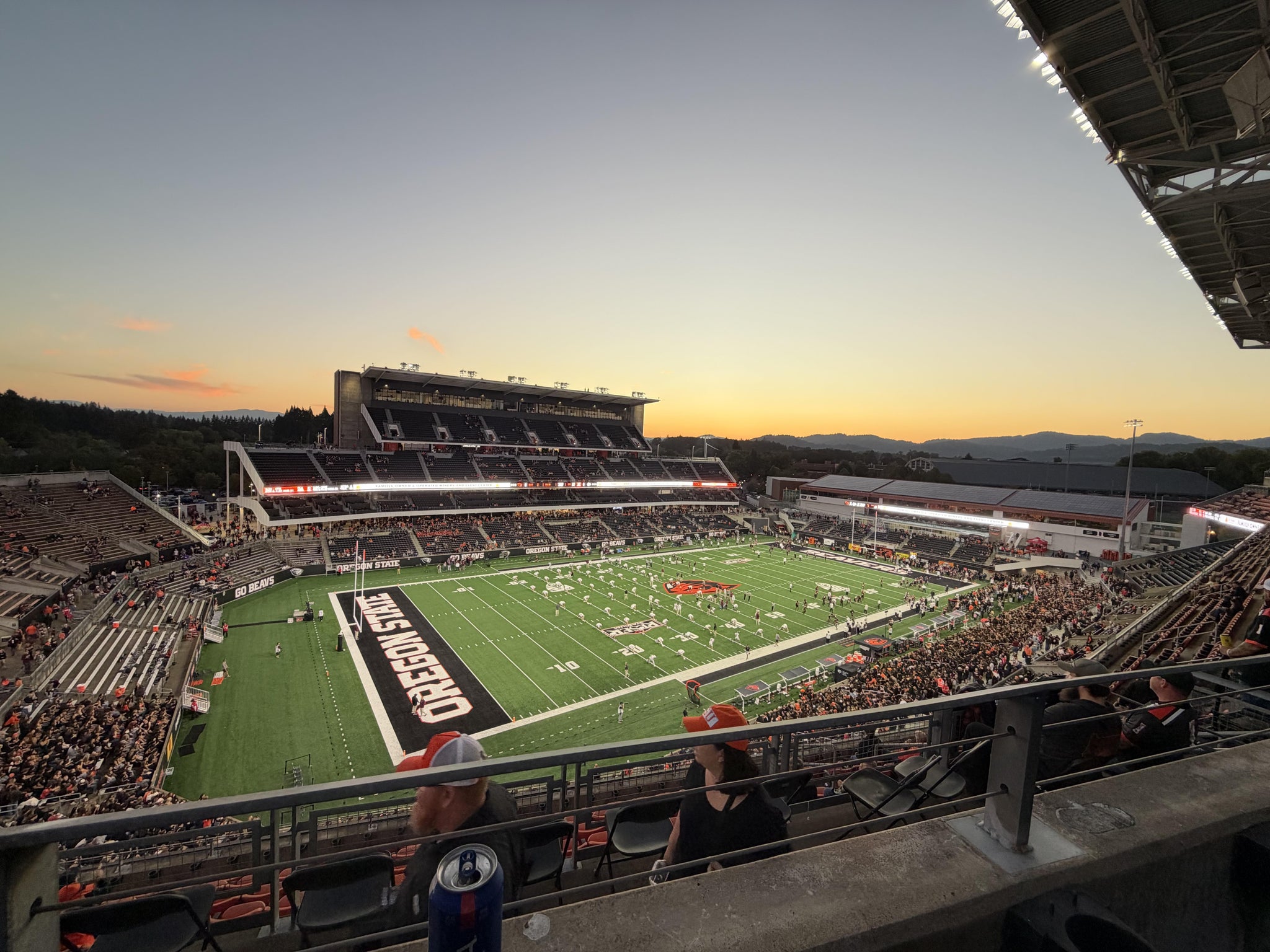 Real Fan View taken from Section 225 at Reser Stadium by Eric W