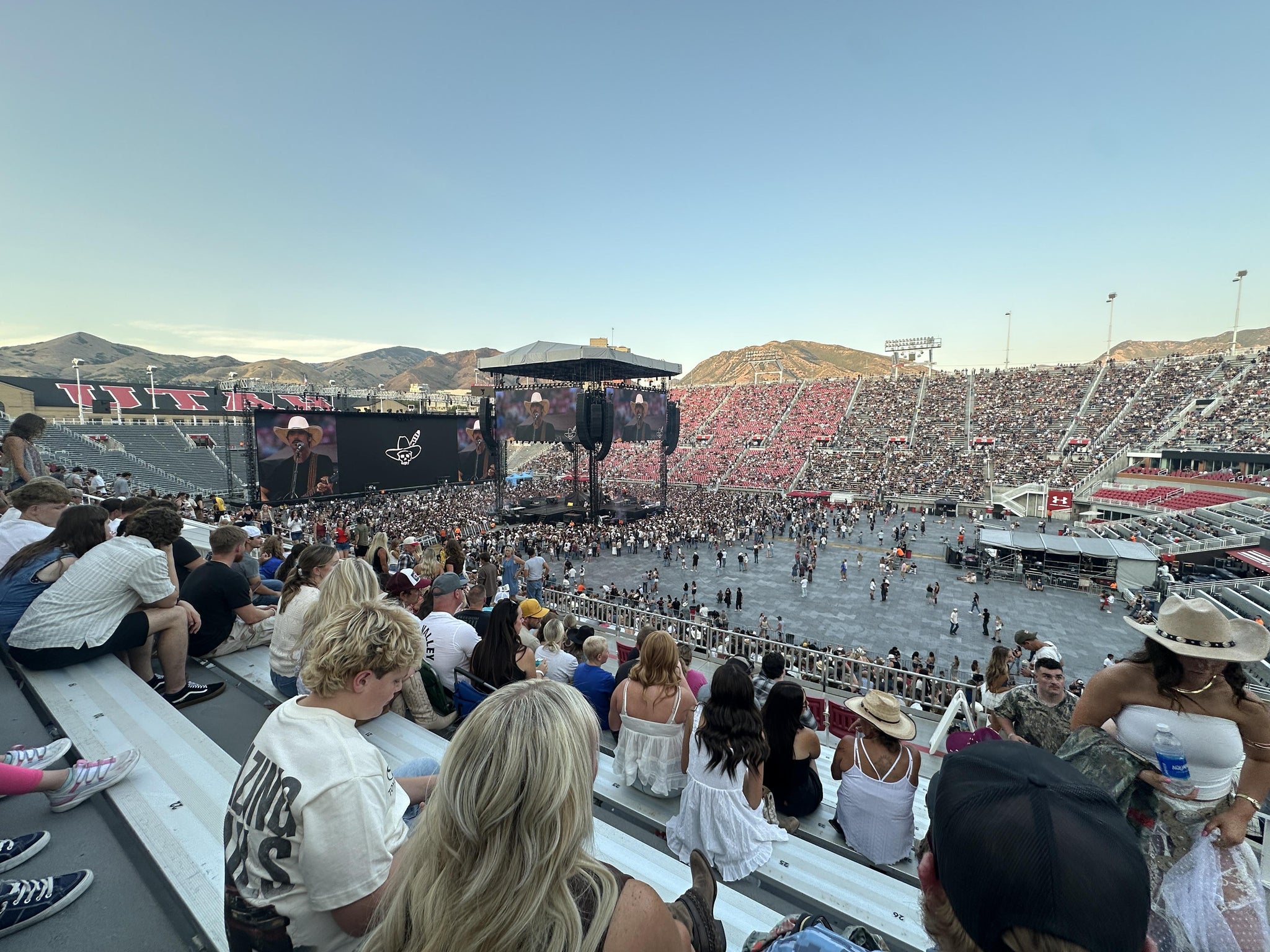 Real Fan View taken from Section 18 at Rice-Eccles Stadium by Reschele M