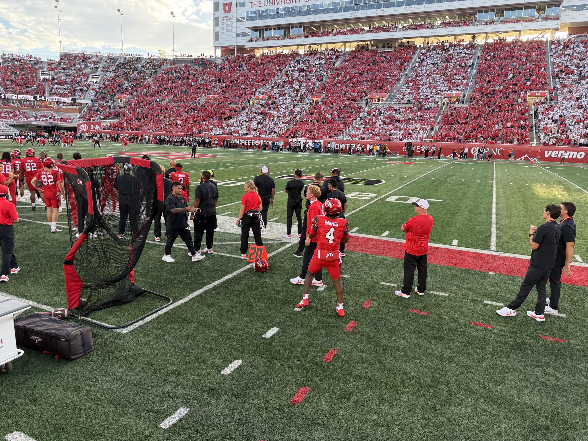 Real Fan View taken from Section 34 at Rice-Eccles Stadium by Boram L