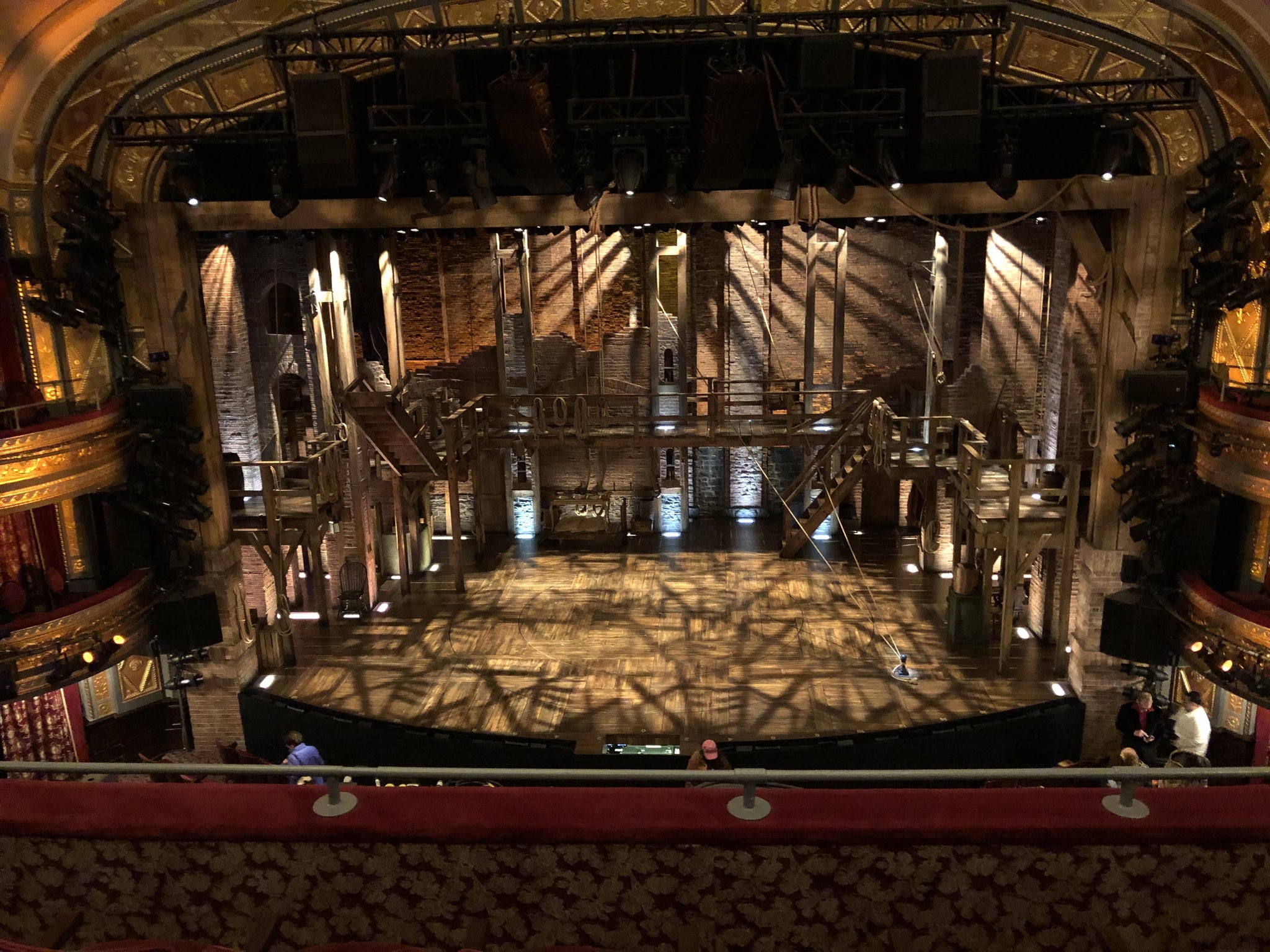Real Fan View taken from Fmezz at Richard Rodgers Theatre by Anonymous User