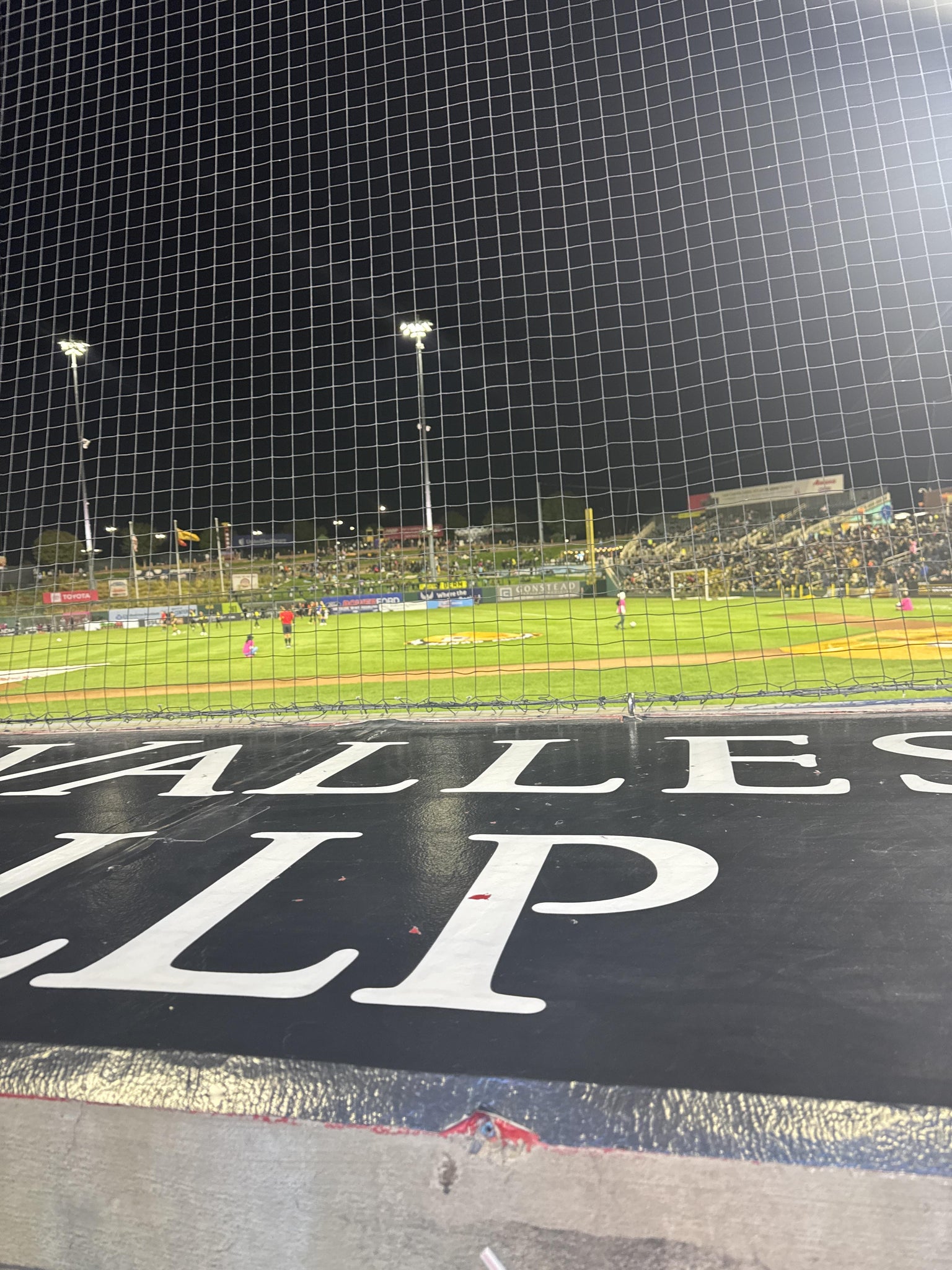 Real Fan View taken from Section 109 at Rio Grande Credit Union Field at Isotopes Park by Shaynell R