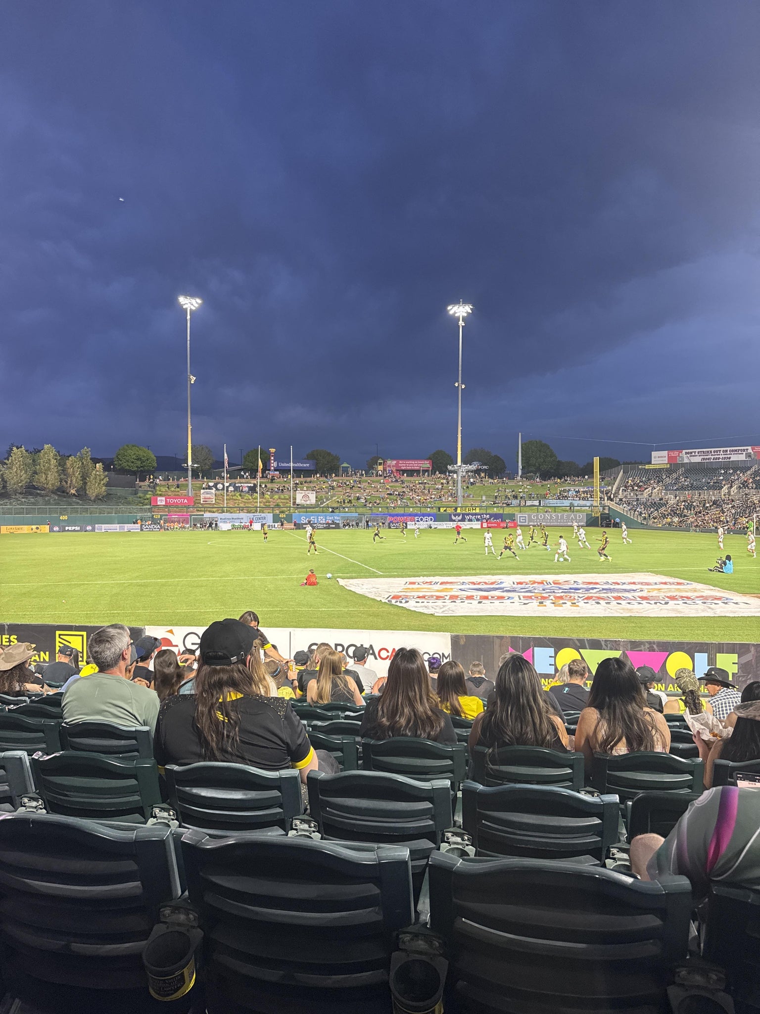 Real Fan View taken from Section 115 at Rio Grande Credit Union Field at Isotopes Park by Anonymous User