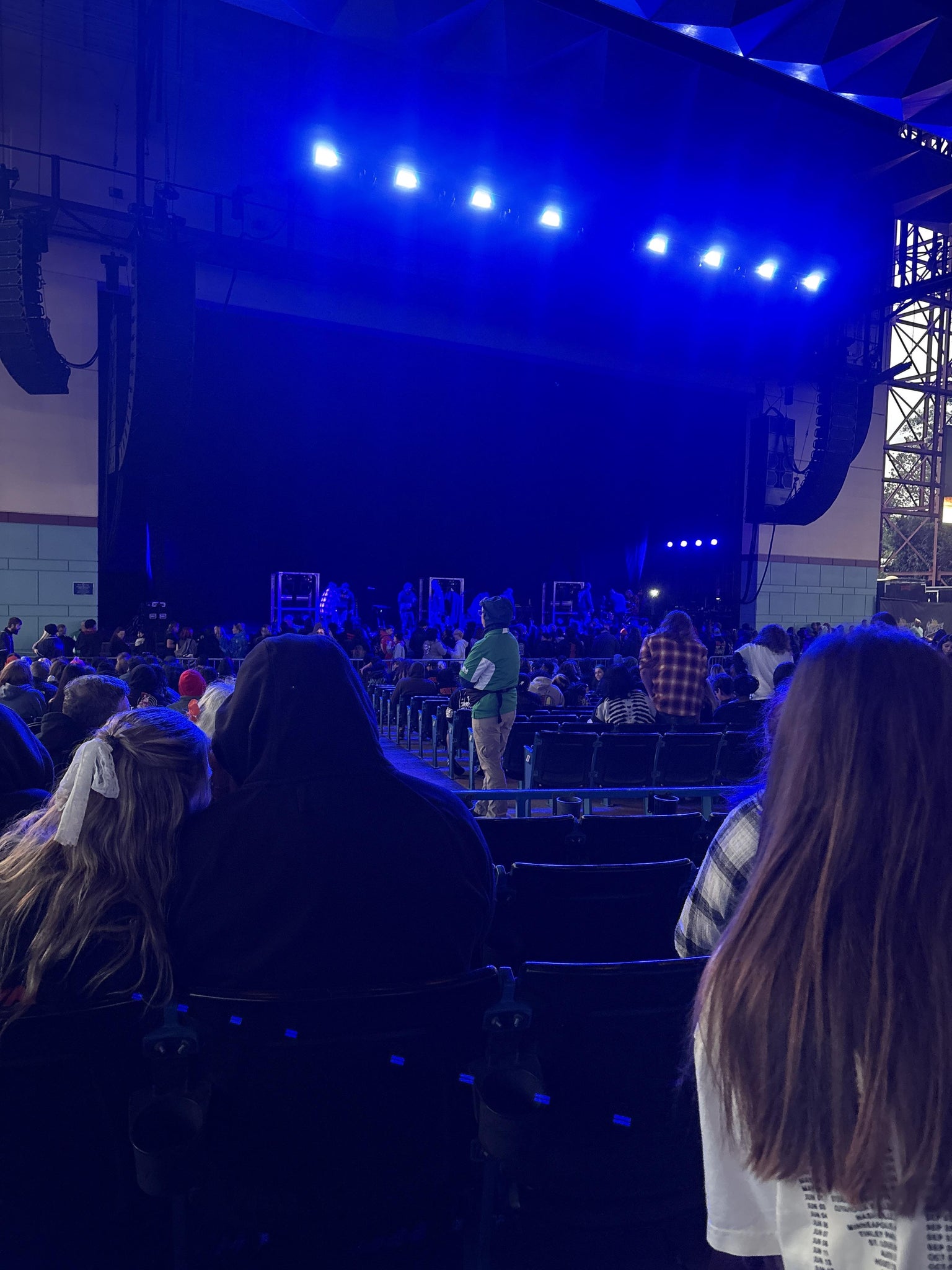 Real Fan View taken from Middle 400 at Riverbend Music Center by Meagan V
