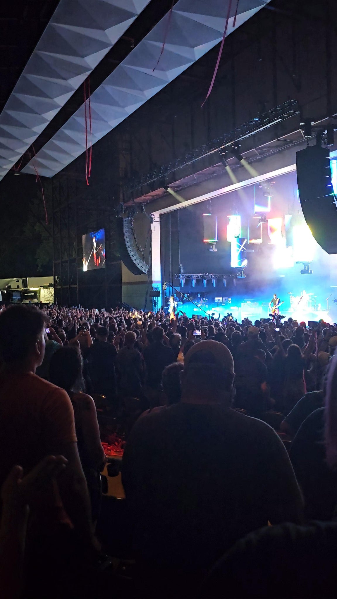 Real Fan View taken from Middle 600 at Riverbend Music Center by Kanika K