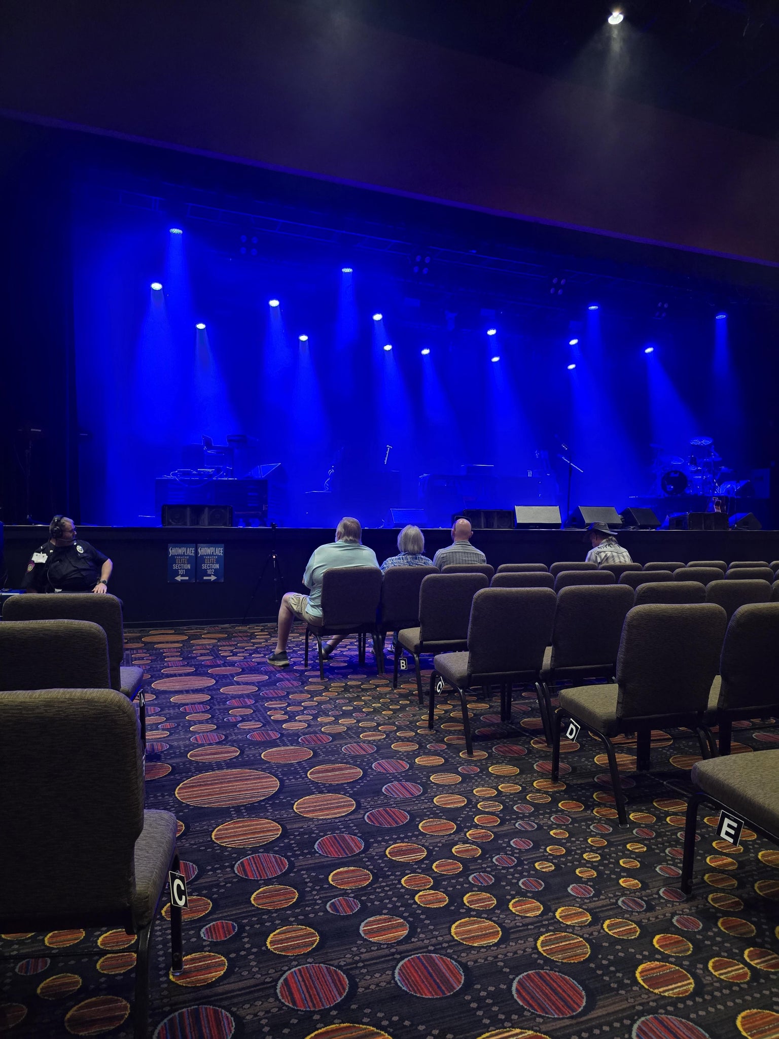 Real Fan View taken from Elite 101 at Riverwind Casino by Christopher R