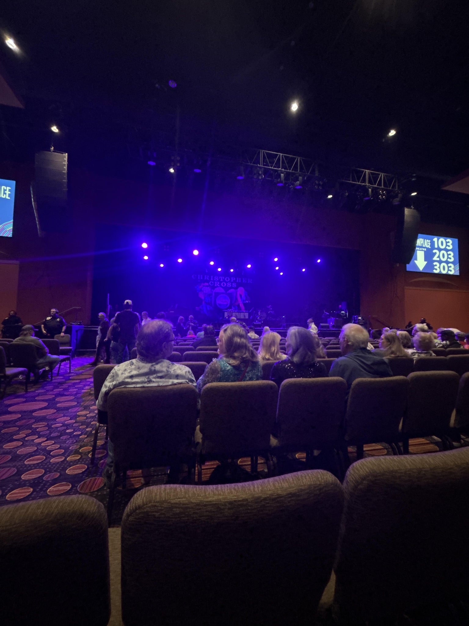 Real Fan View taken from Elite 102 at Riverwind Casino by Christopher S