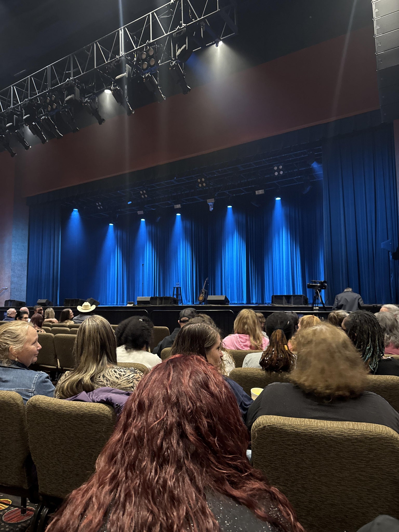 Real Fan View taken from Elite 103 at Riverwind Casino by Summer M