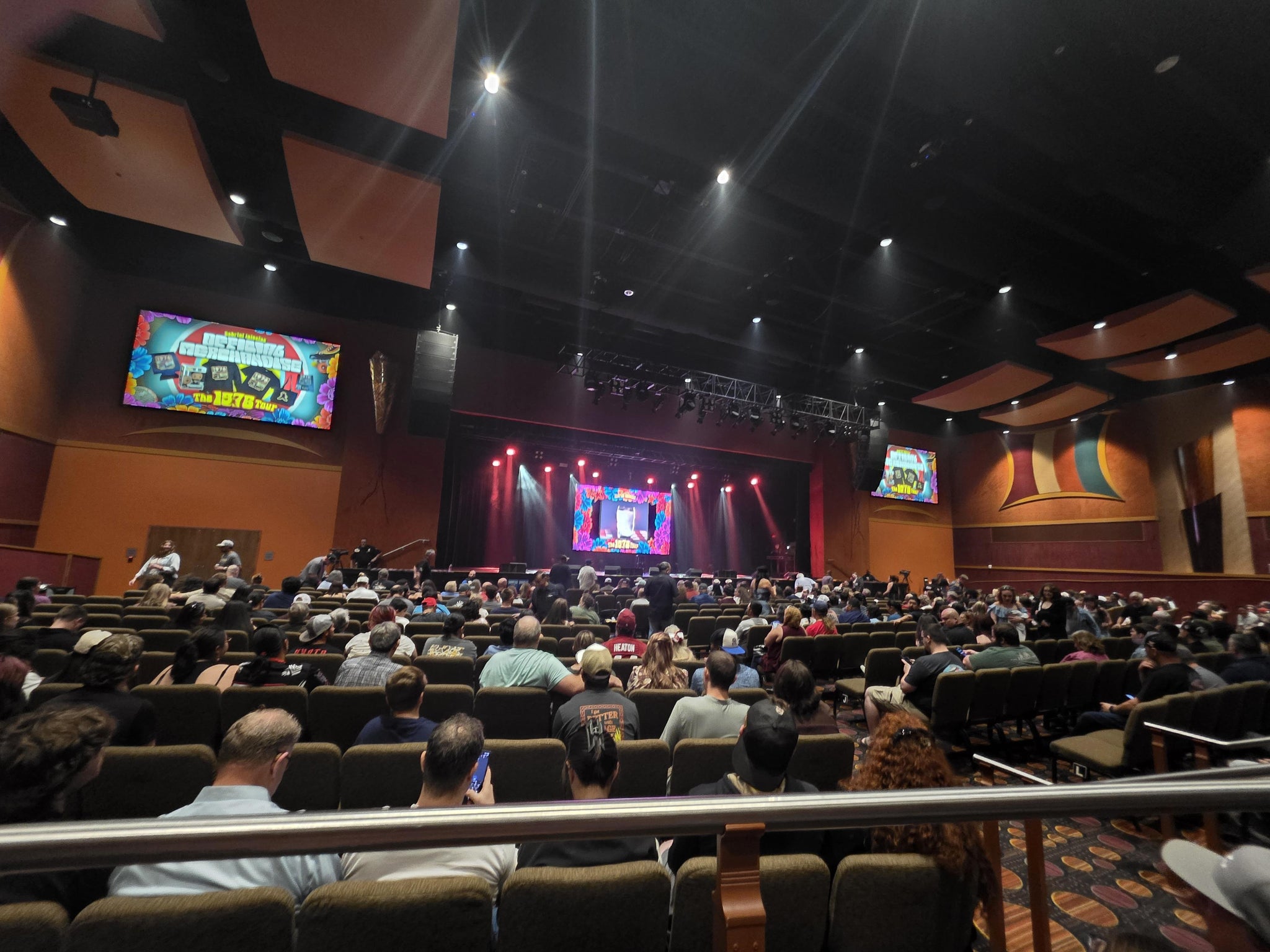 Real Fan View taken from Premier 201 at Riverwind Casino by Trey W