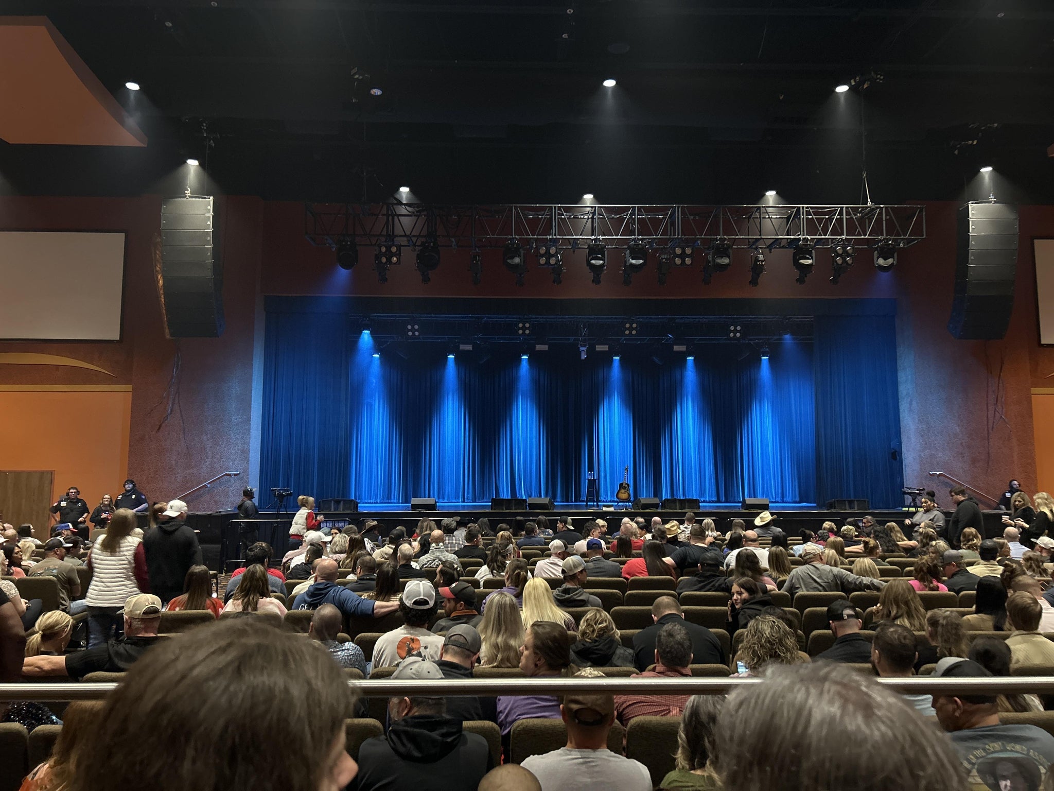 Real Fan View taken from Premier 202 at Riverwind Casino by Krystle L
