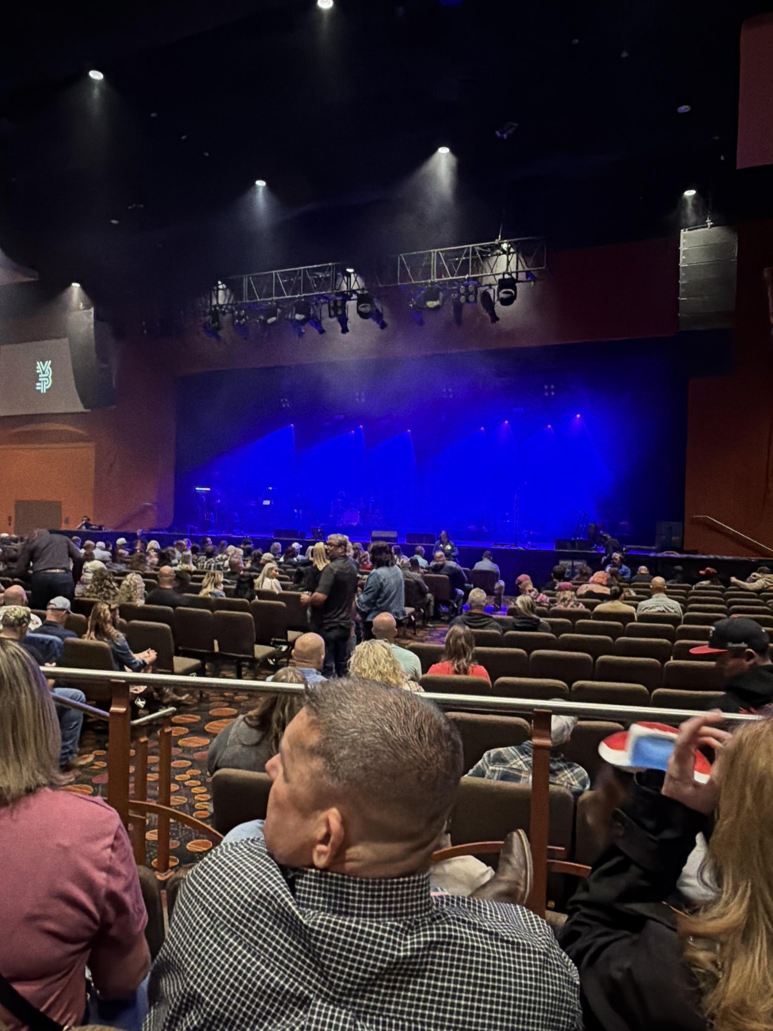 Vue réelle des fans prise de la Premier 203 au site Riverwind Casino par Dillon D