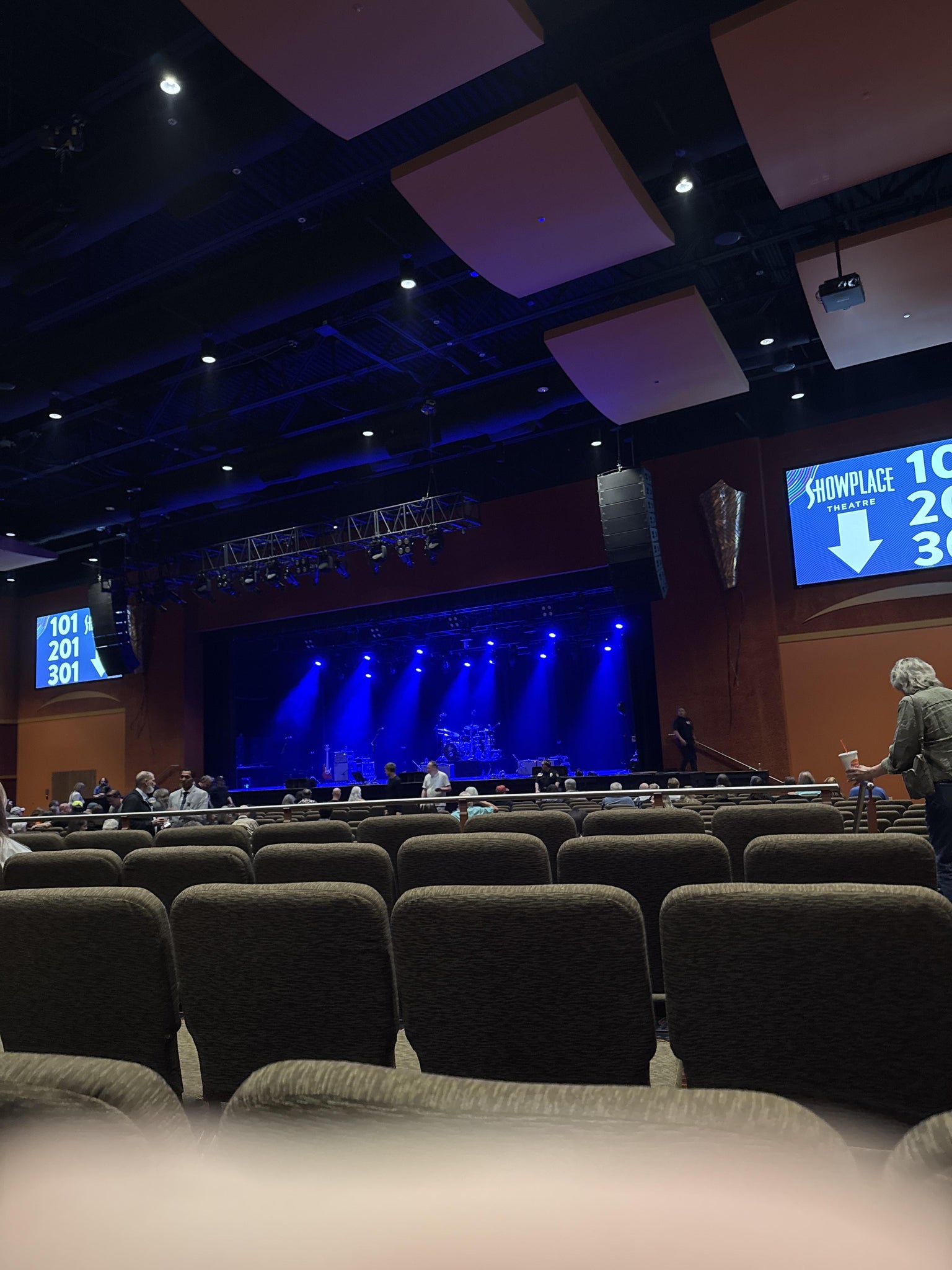 Real Fan View taken from Premier 203 at Riverwind Casino by April S