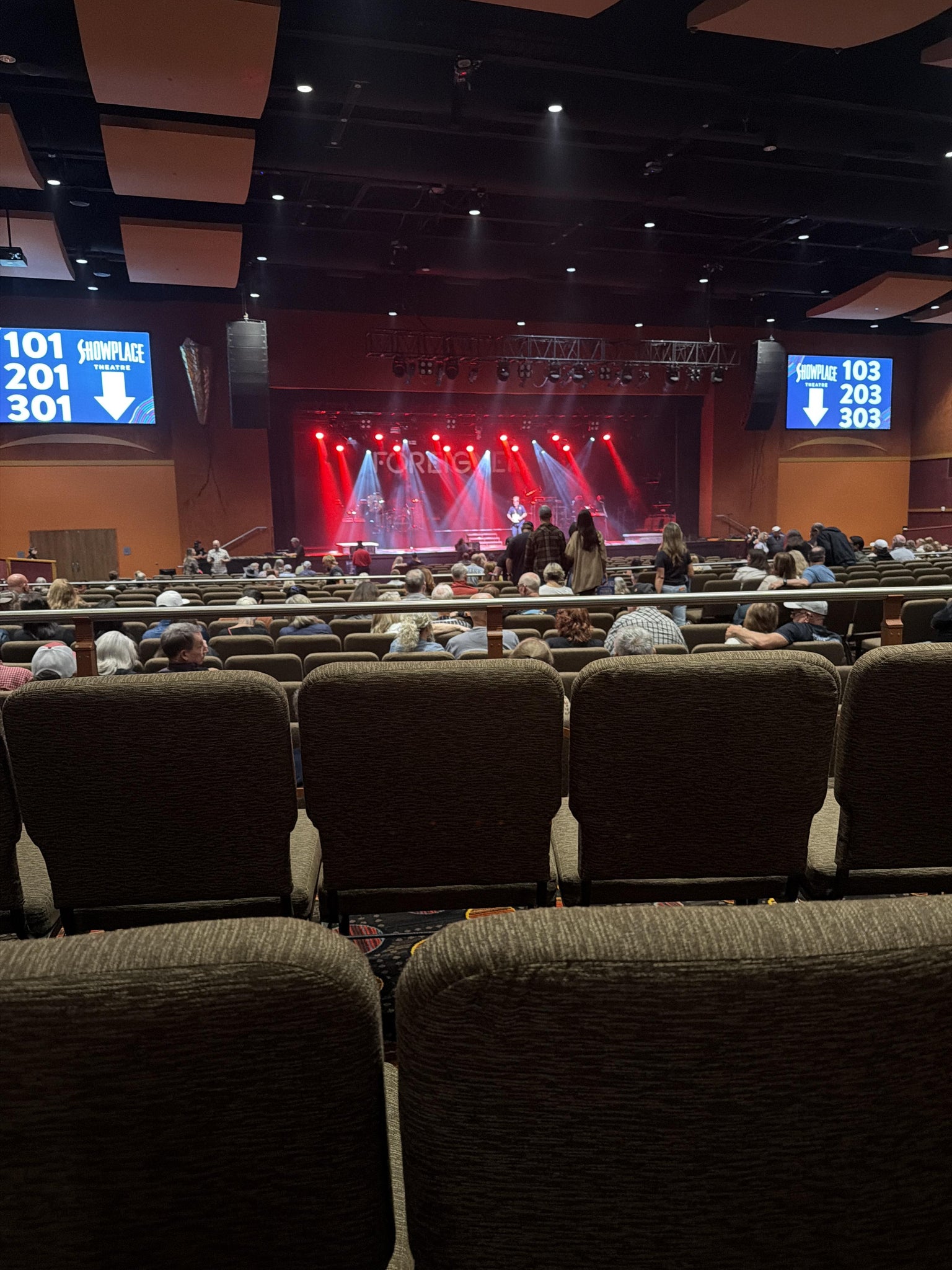 Real Fan View taken from Prime 301 at Riverwind Casino by Rinda B