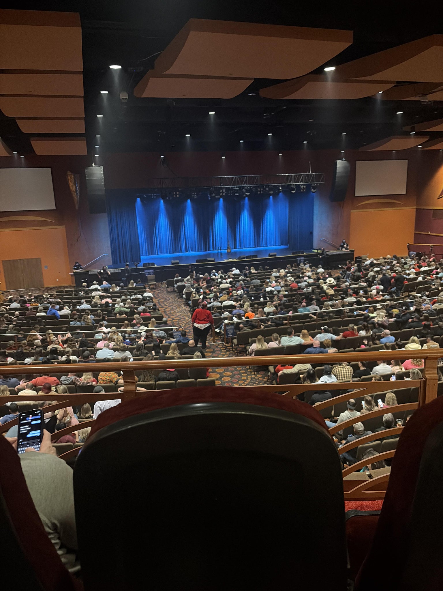 Real Fan View taken from Vinyl 401 at Riverwind Casino by Nyesha M