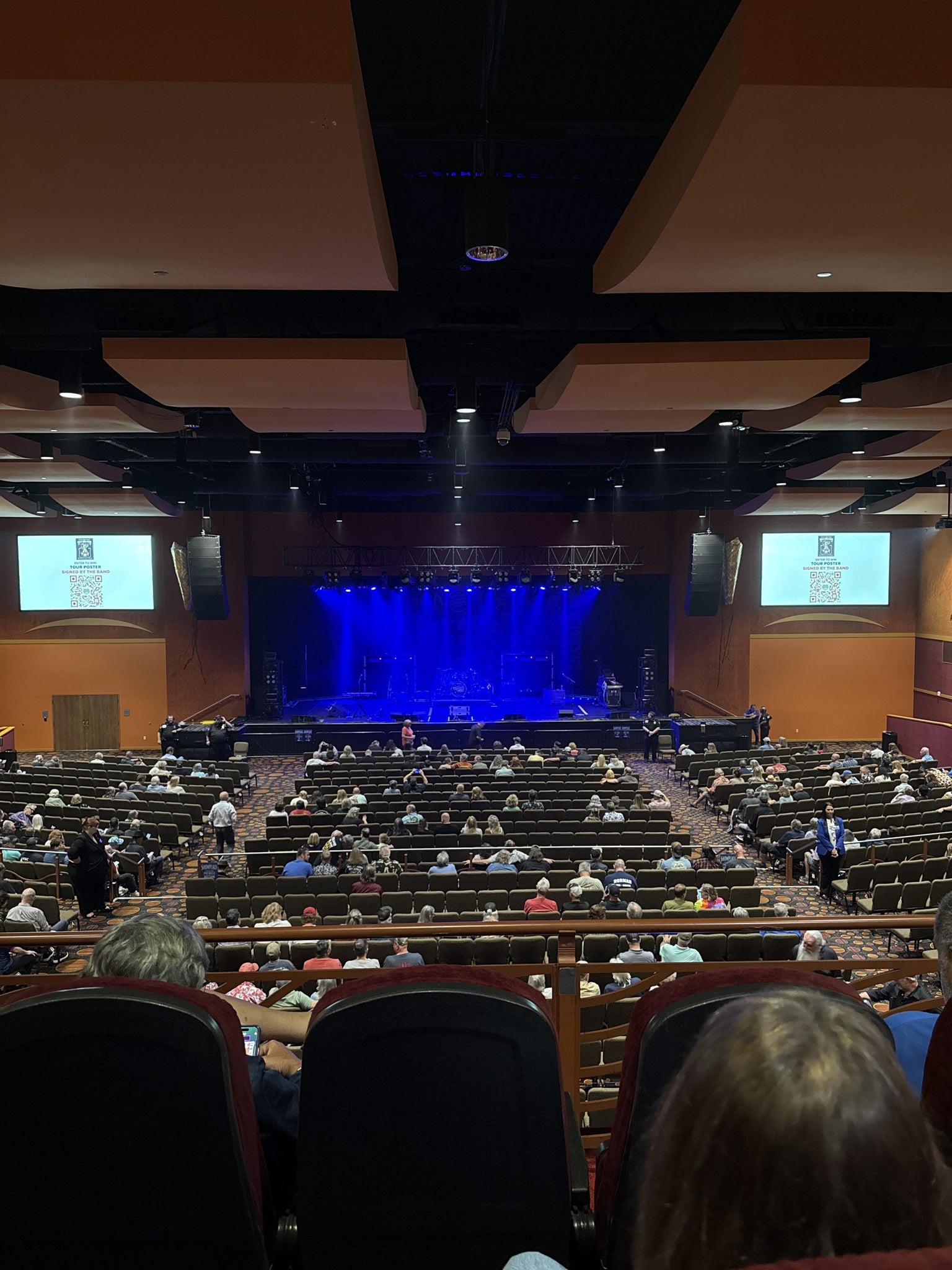 Real Fan View taken from Vinyl 402 at Riverwind Casino by Clifton B