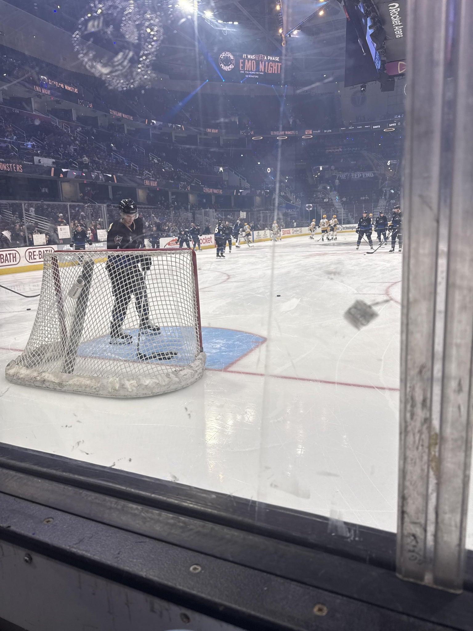 Real Fan View taken from Section 101 at Rocket Arena by Megan H