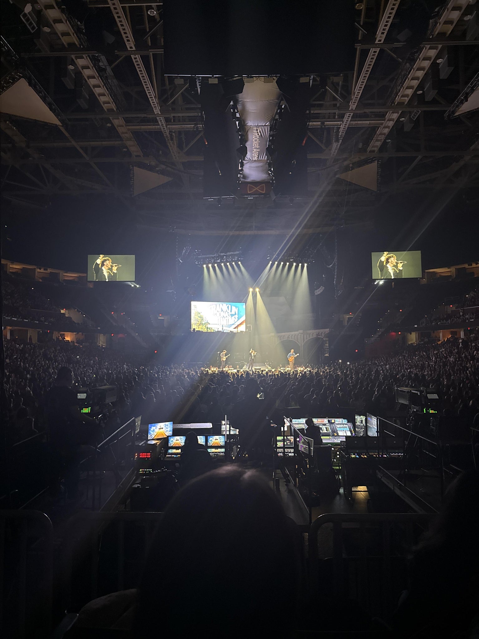 Real Fan View taken from Section 101 at Rocket Arena by Charlie jay M