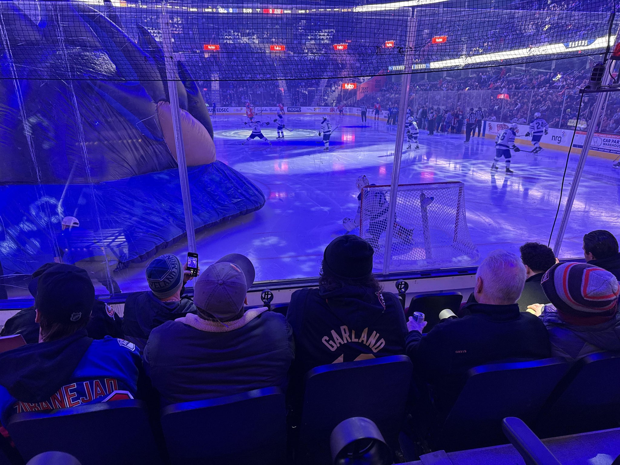 Real Fan View taken from Section 101 at Rocket Arena by Joshua P