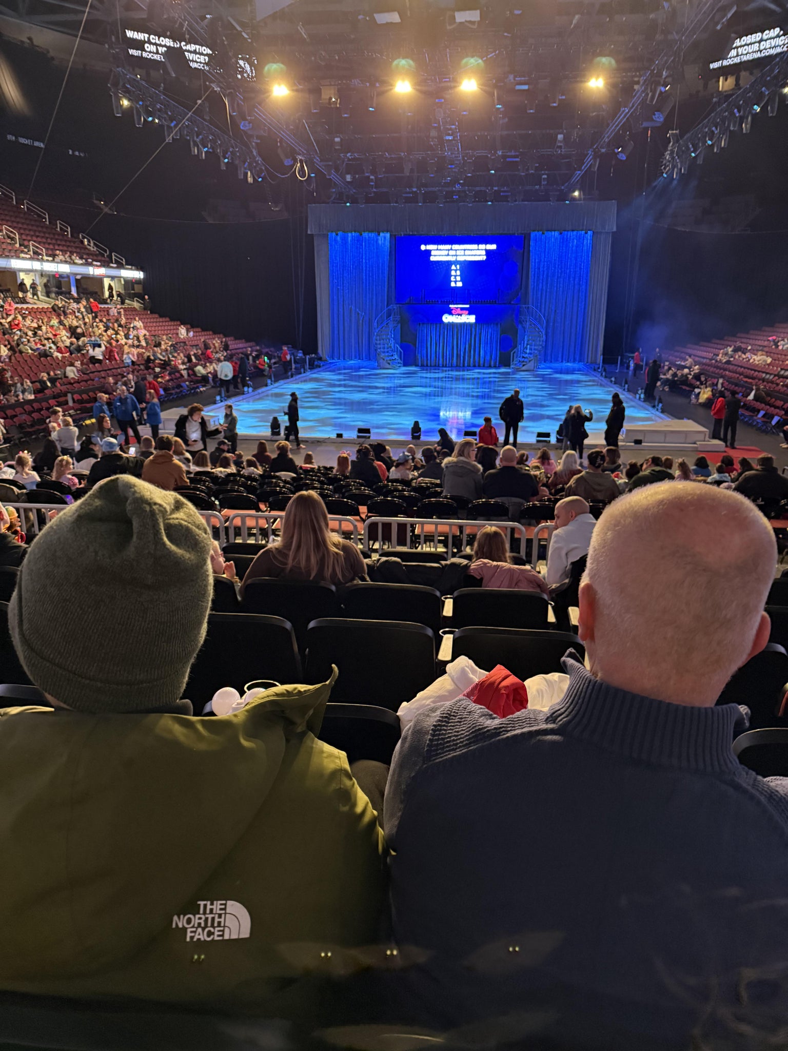 Real Fan View taken from Section 101 at Rocket Arena by Jason Z