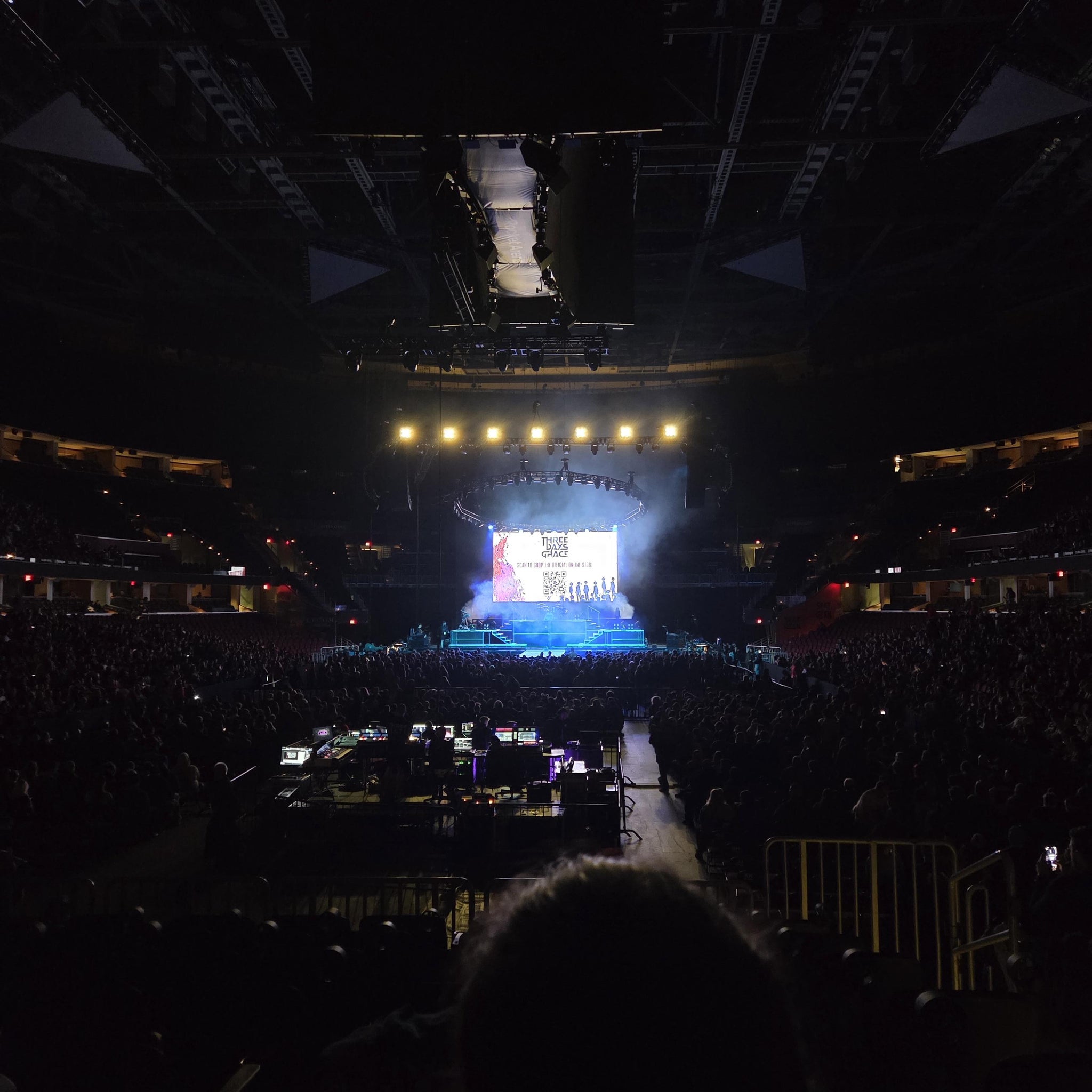 Real Fan View taken from Section 101 at Rocket Arena by Jennifer Y