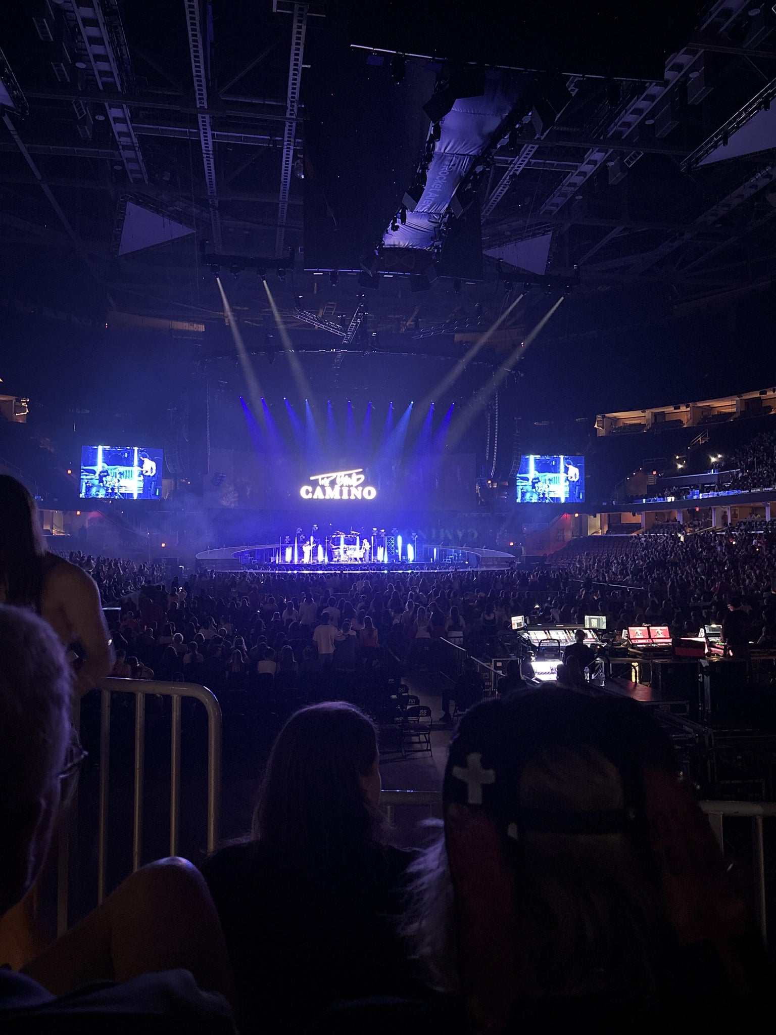 Real Fan View taken from Section 102 at Rocket Arena by Sarah I