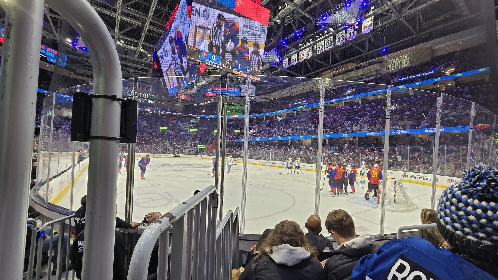 Real Fan View taken from Section 103 at Rocket Arena by Brandon M