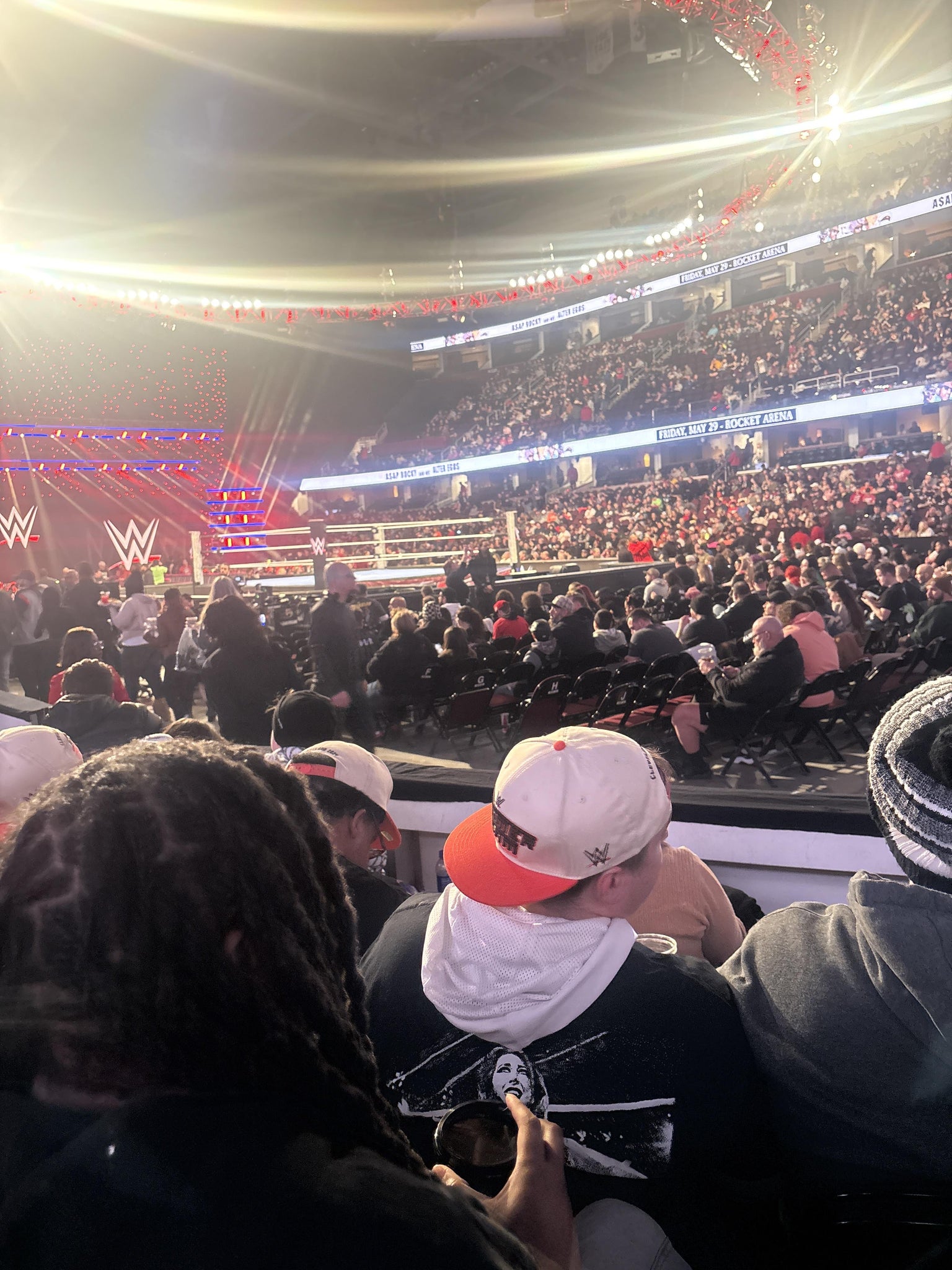 Real Fan View taken from Section 105 at Rocket Arena by Ari W