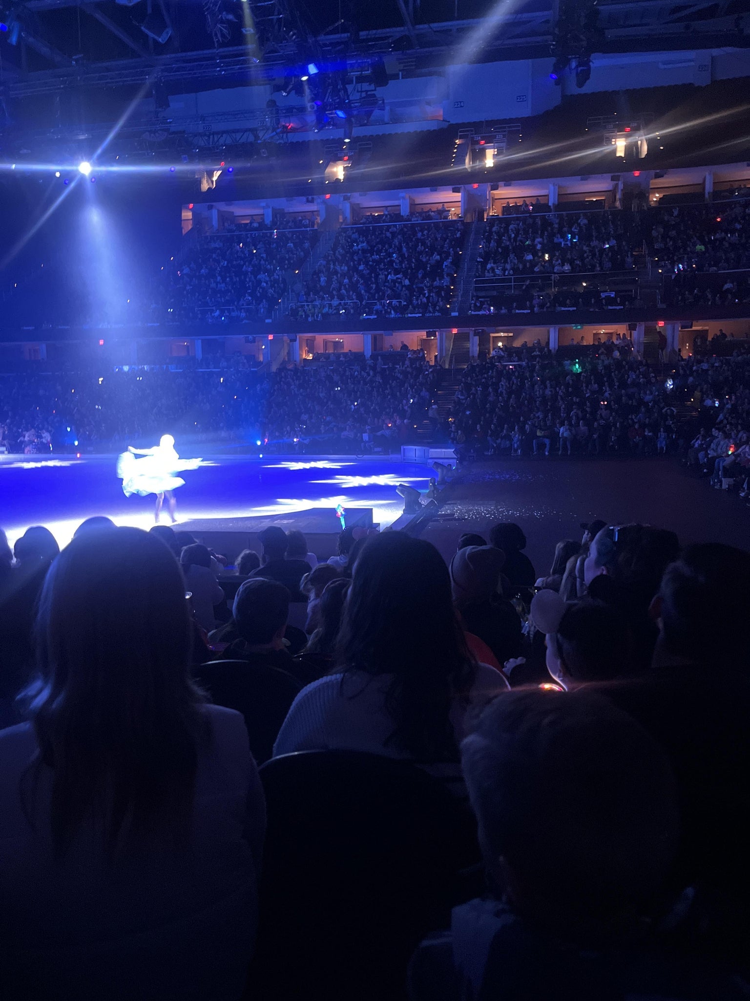 Real Fan View taken from Section 106 at Rocket Arena by Dikia R